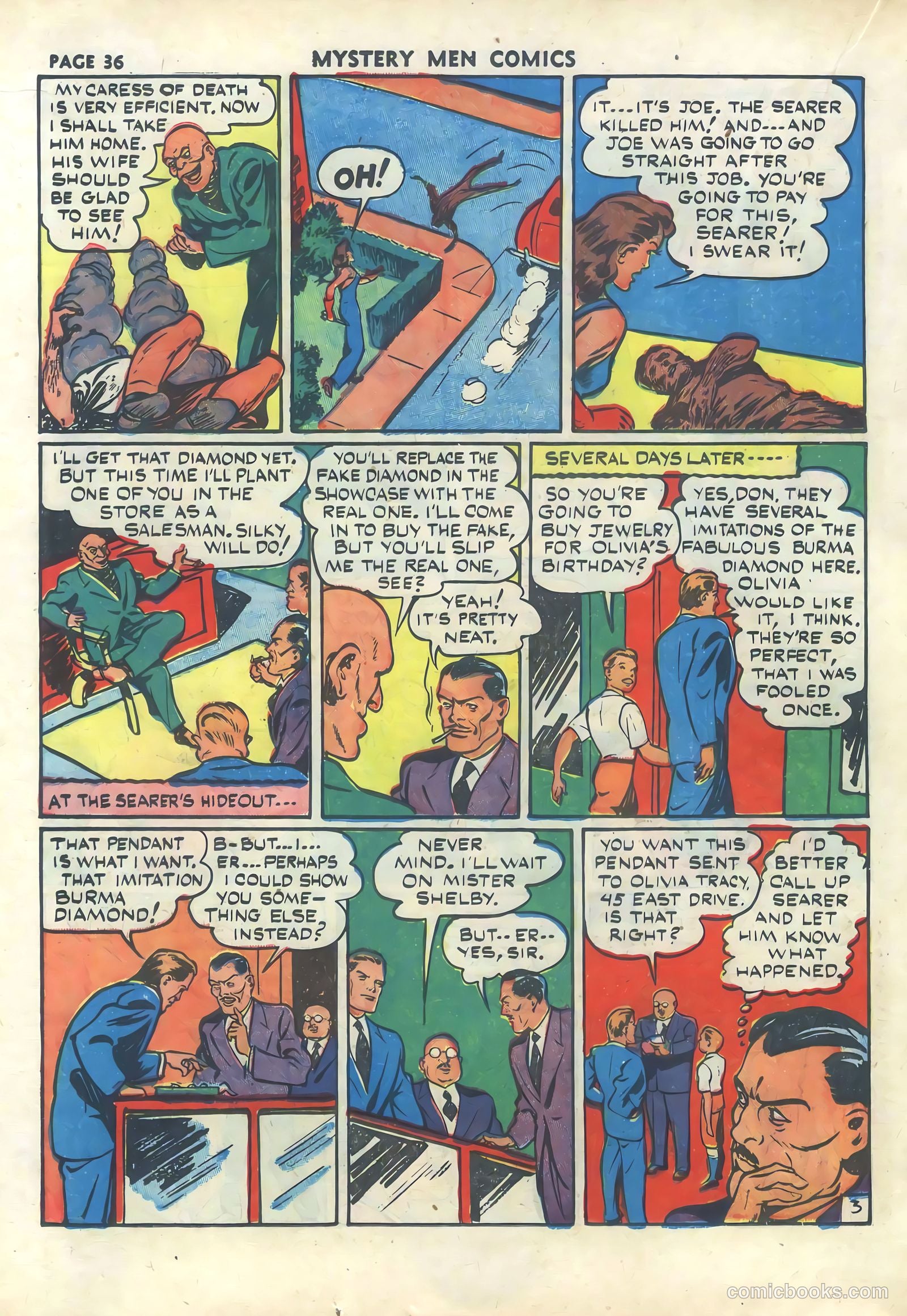 Mystery Men Comics #30 (1941) — page 38 of 68