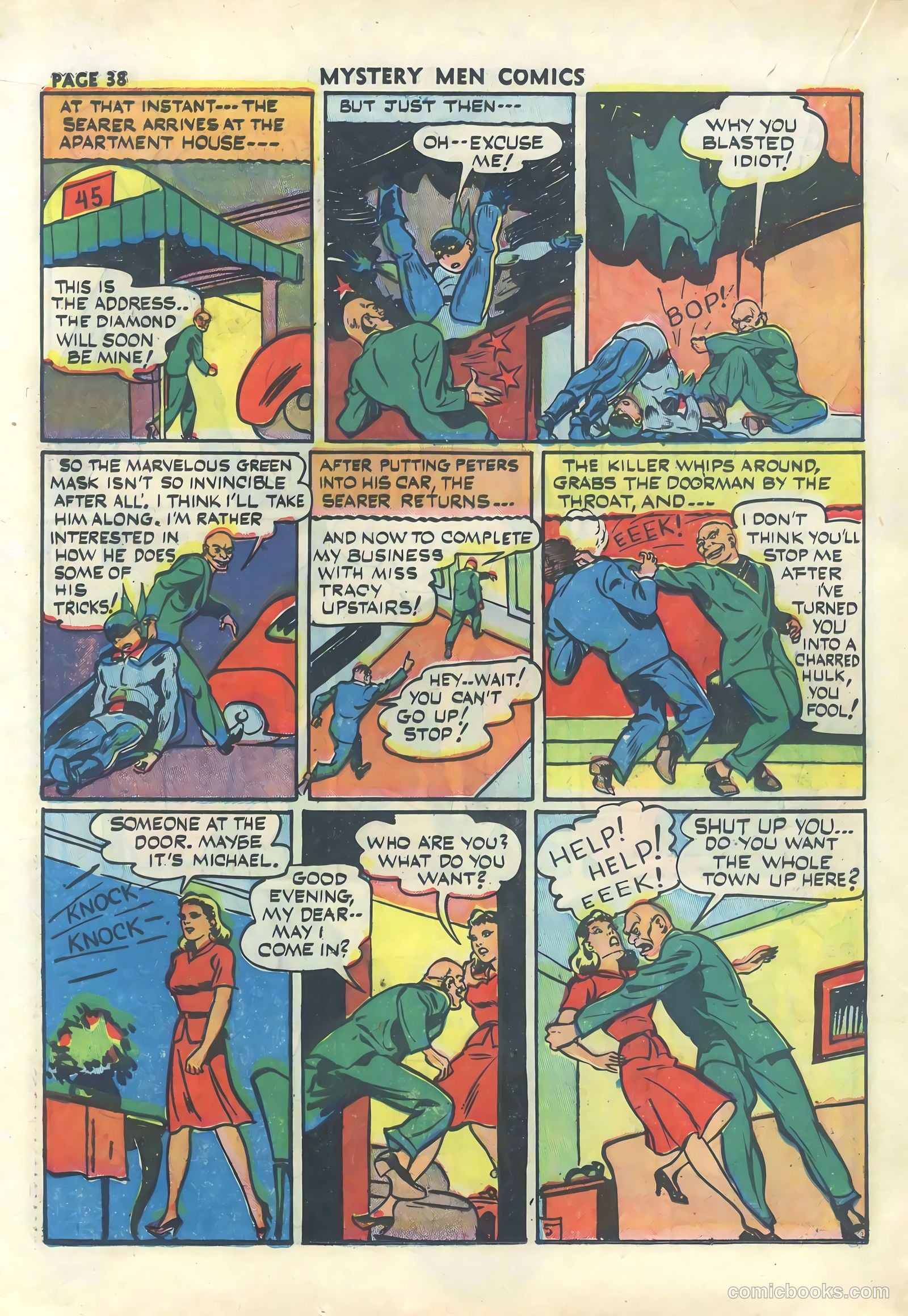 Mystery Men Comics #30 (1941) — page 40 of 68