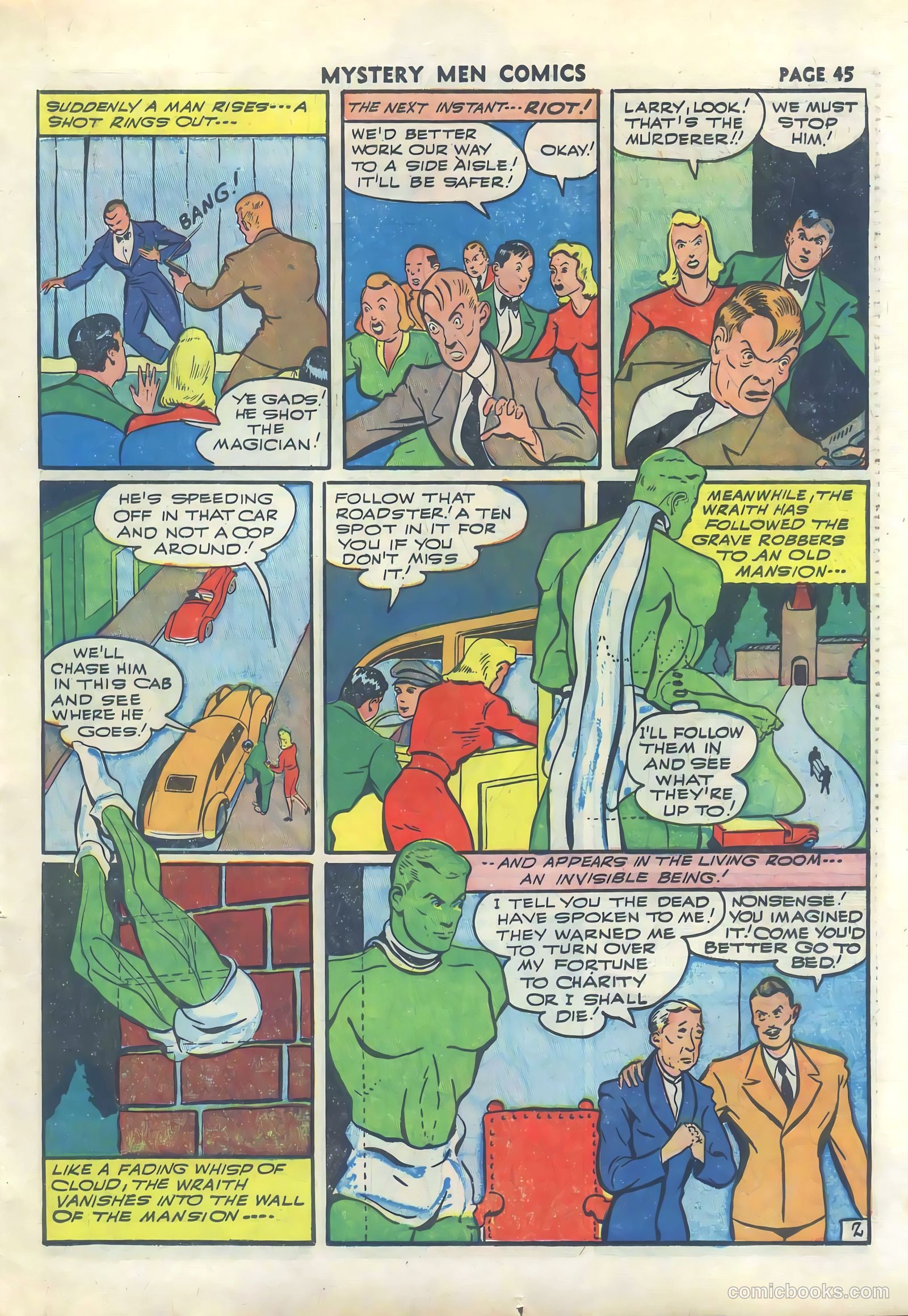 Mystery Men Comics #30 (1941) — page 47 of 68