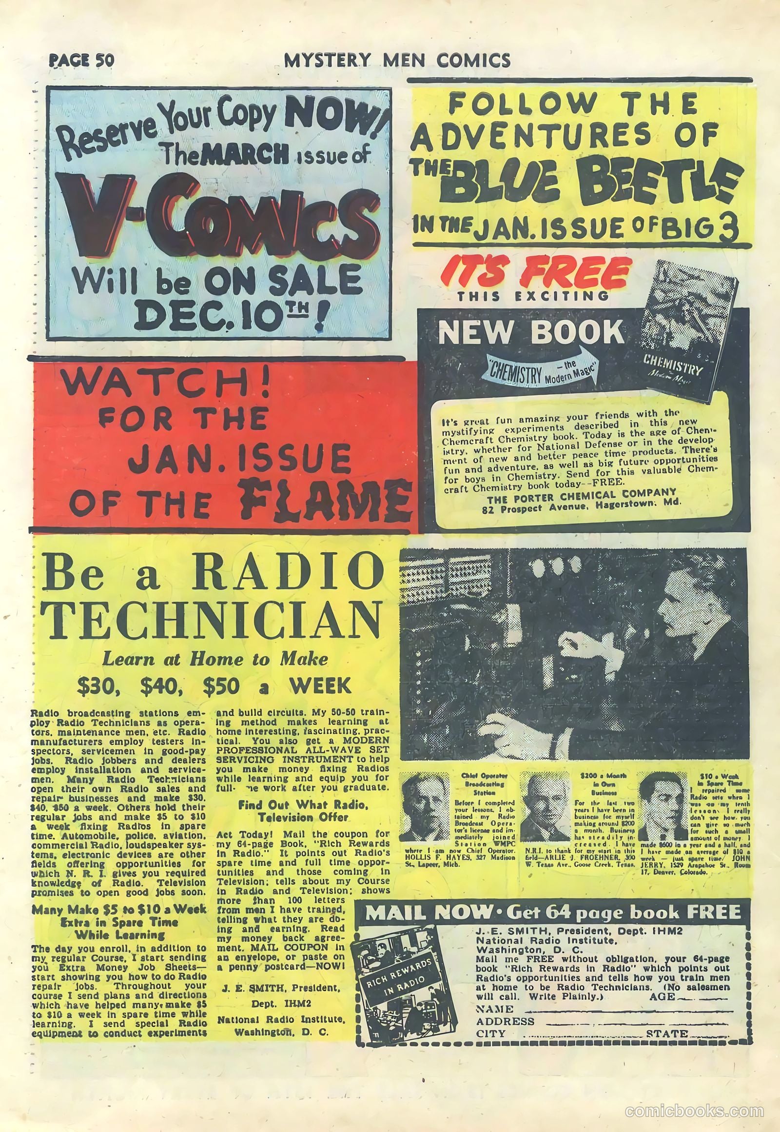 Mystery Men Comics #30 (1941) — page 52 of 68