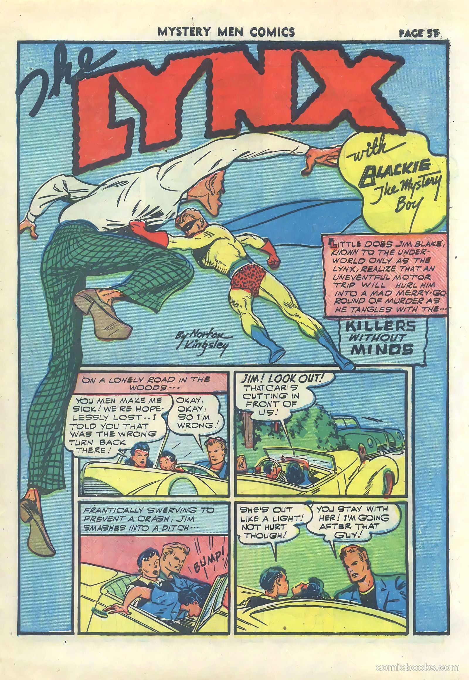 Mystery Men Comics #30 (1941) — page 53 of 68