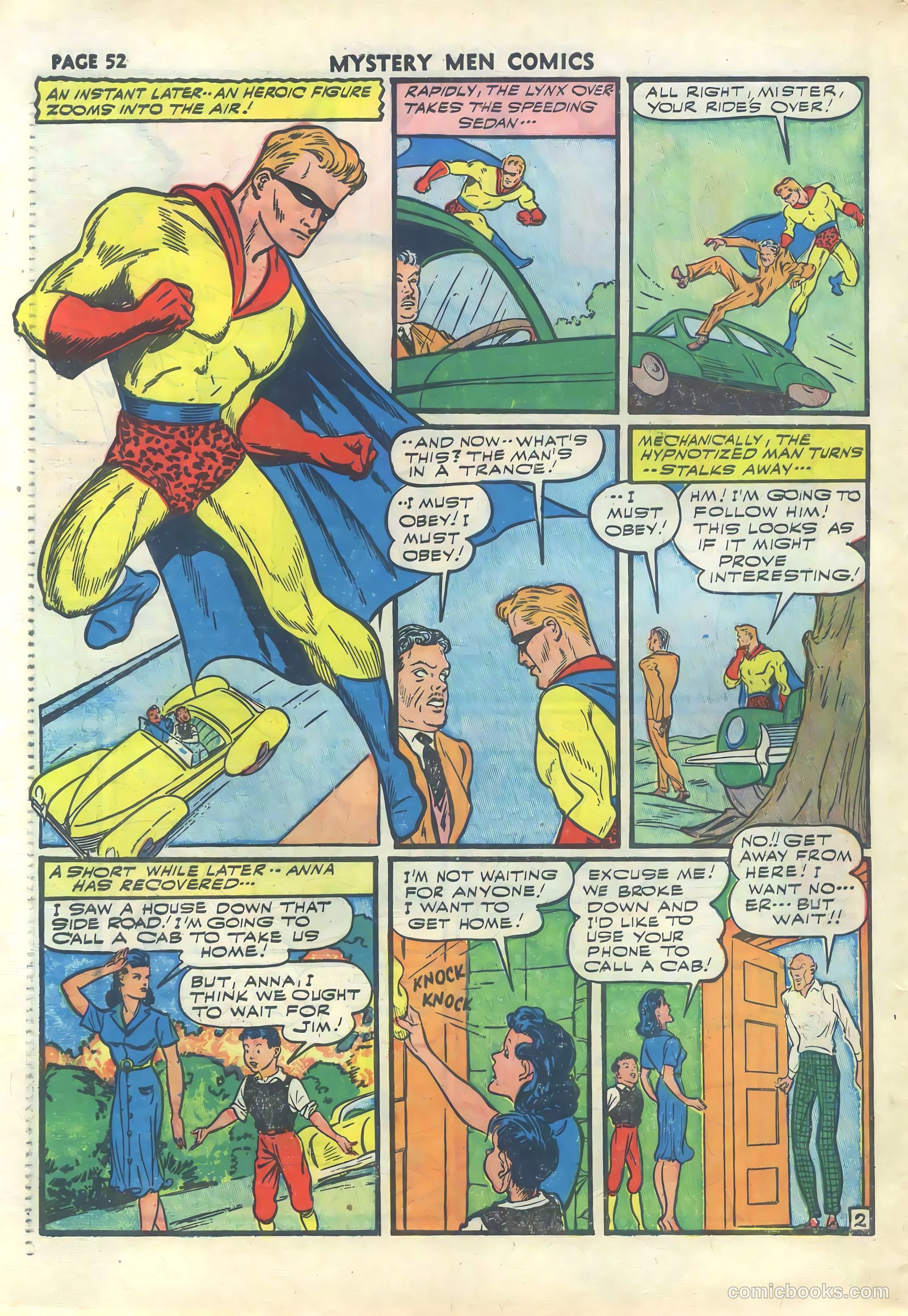 Mystery Men Comics #30 (1941) — page 54 of 68