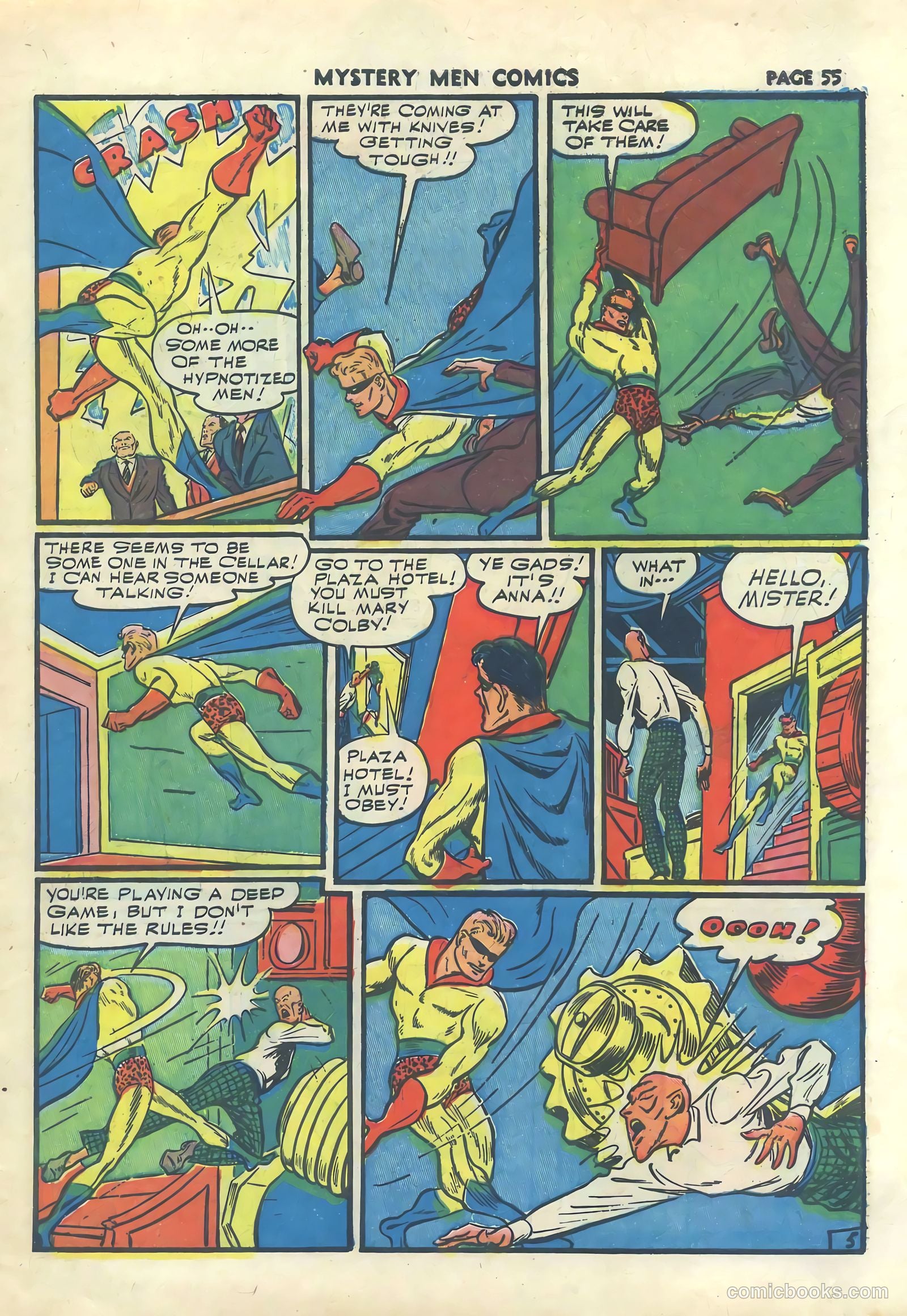 Mystery Men Comics #30 (1941) — page 57 of 68