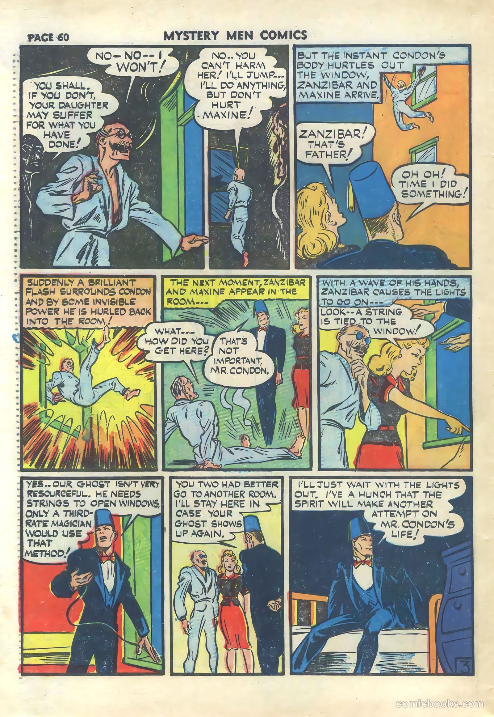 Mystery Men Comics #30 (1941) — page 62 of 68