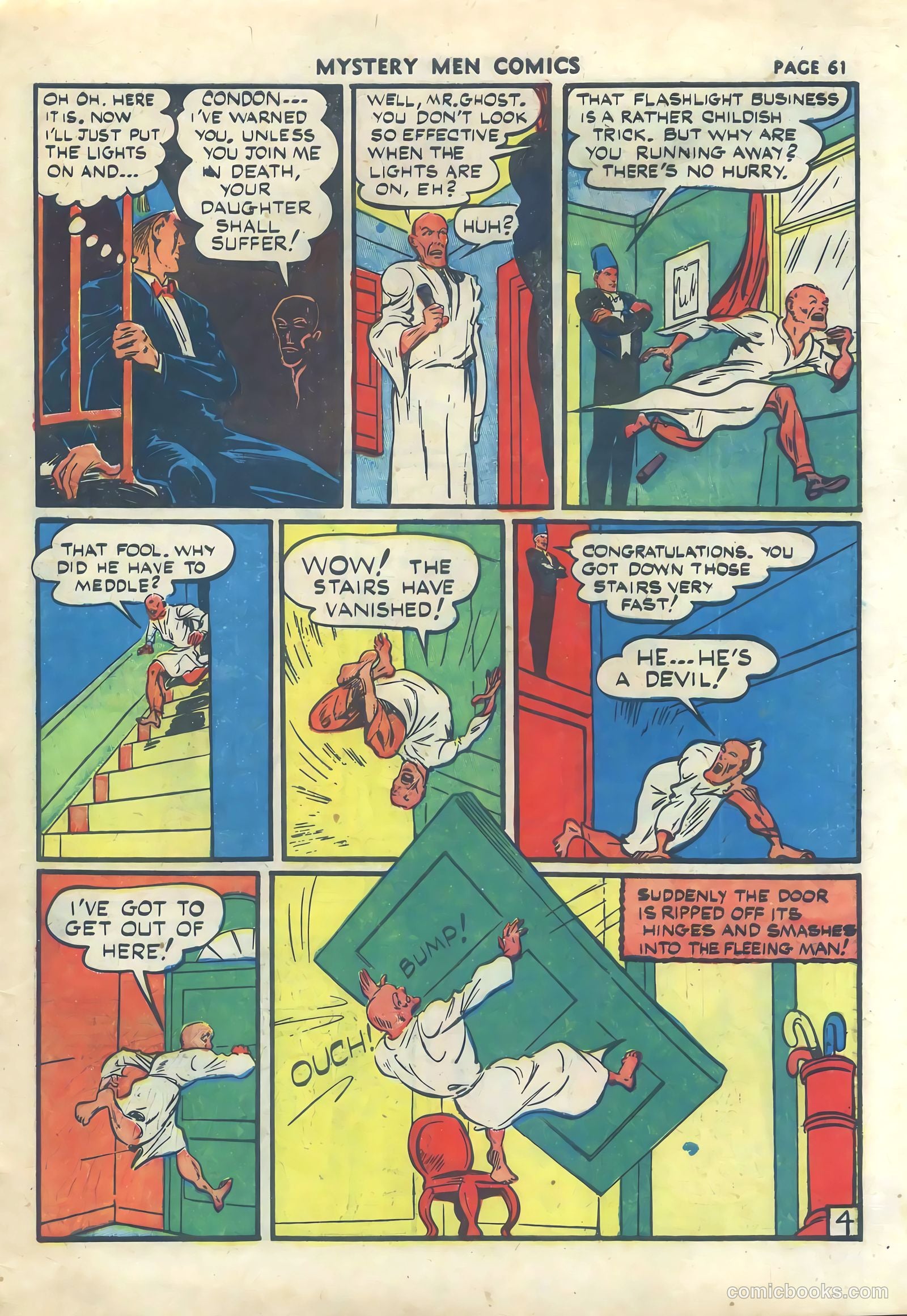 Mystery Men Comics #30 (1941) — page 63 of 68
