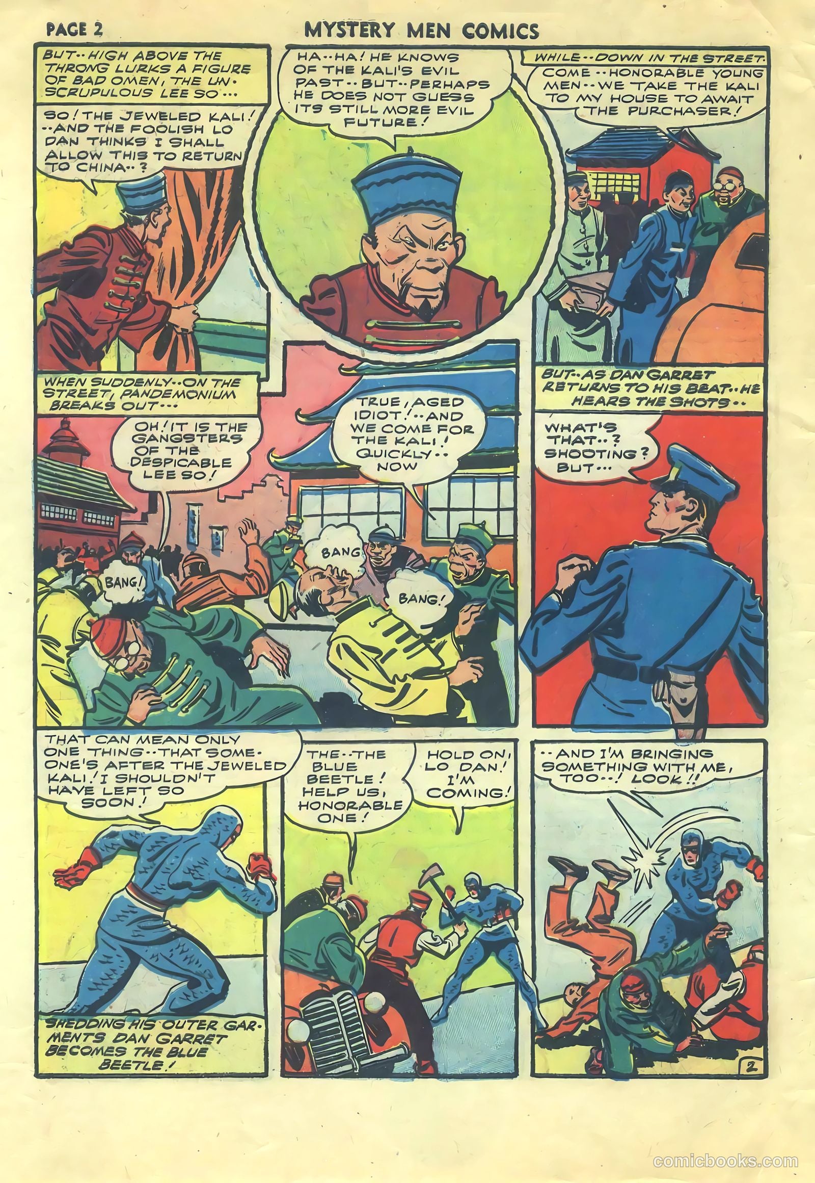 Mystery Men Comics #31 (1942) — page 4 of 69