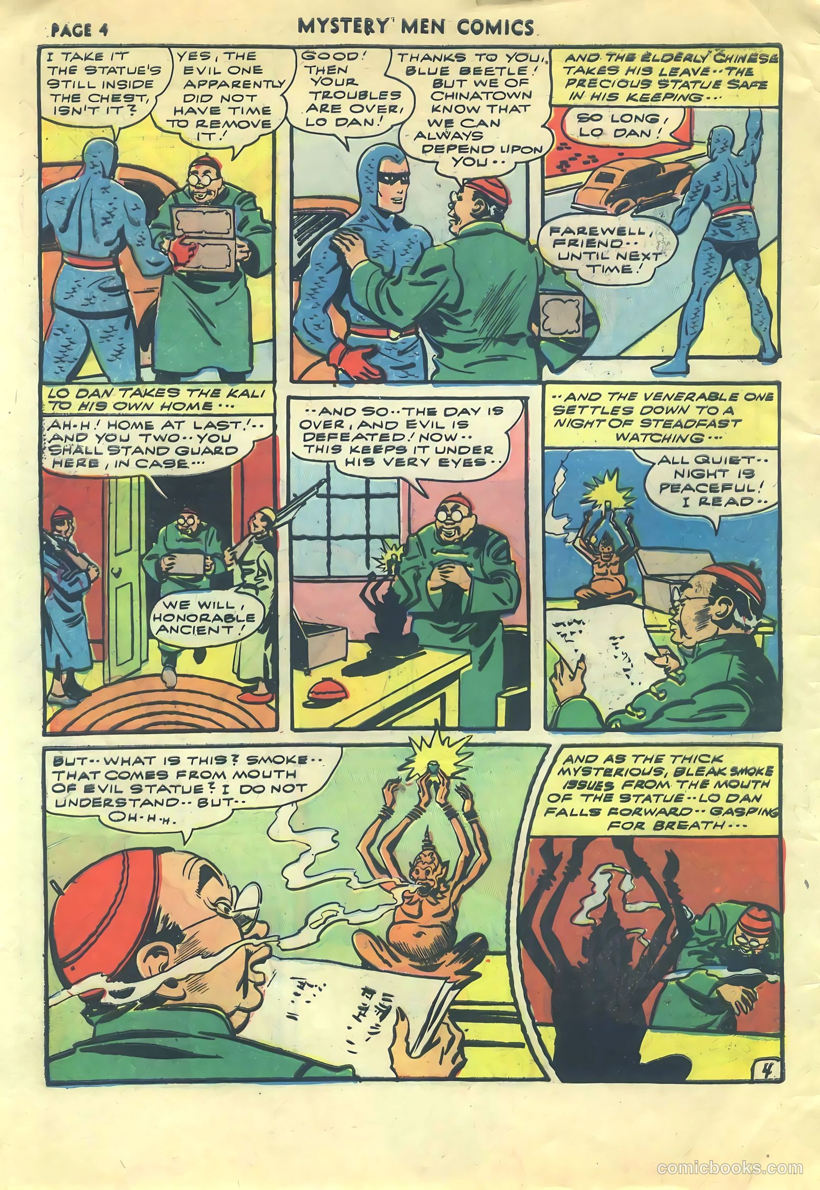 Mystery Men Comics #31 (1942) — page 6 of 69