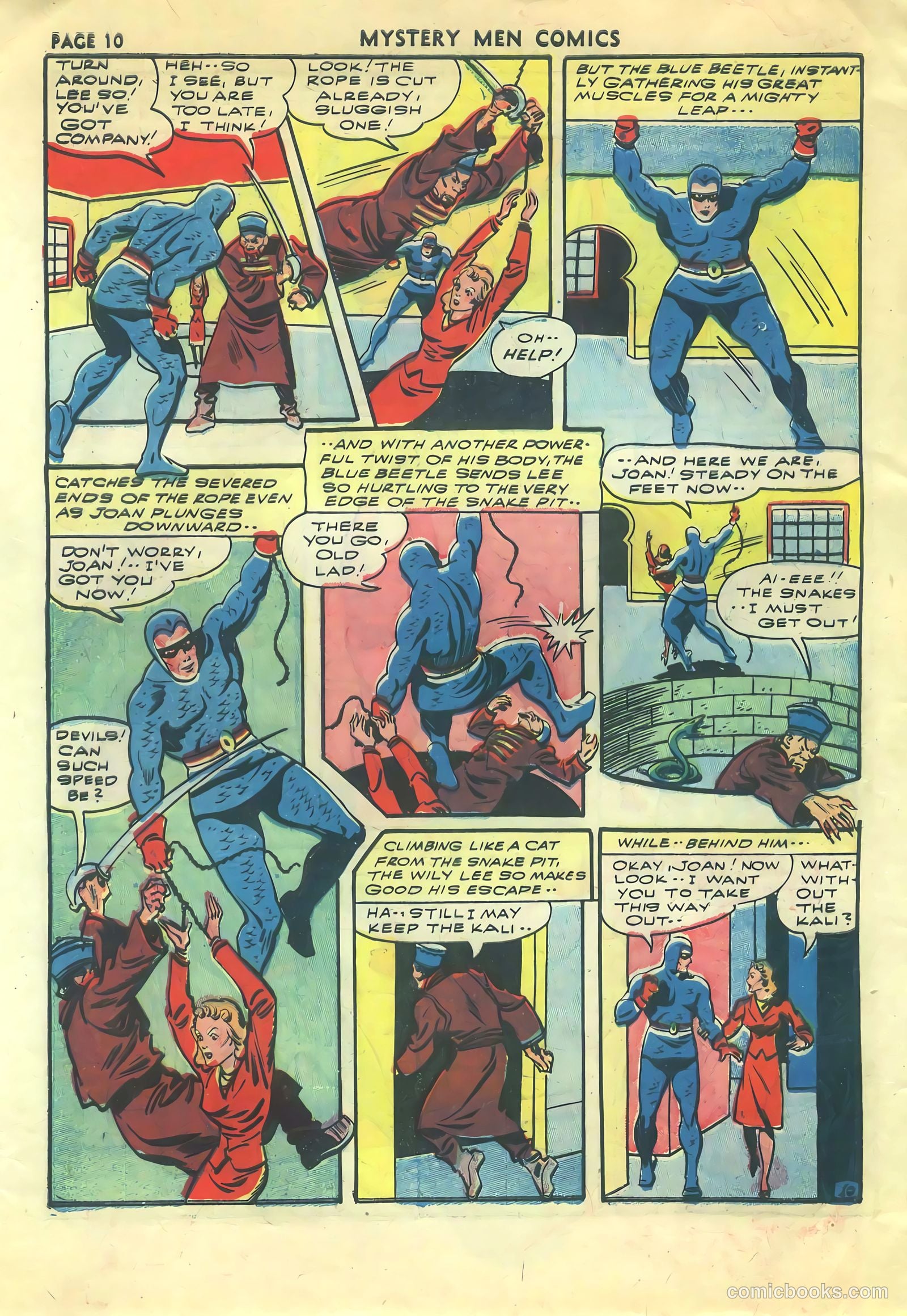 Mystery Men Comics #31 (1942) — page 12 of 69