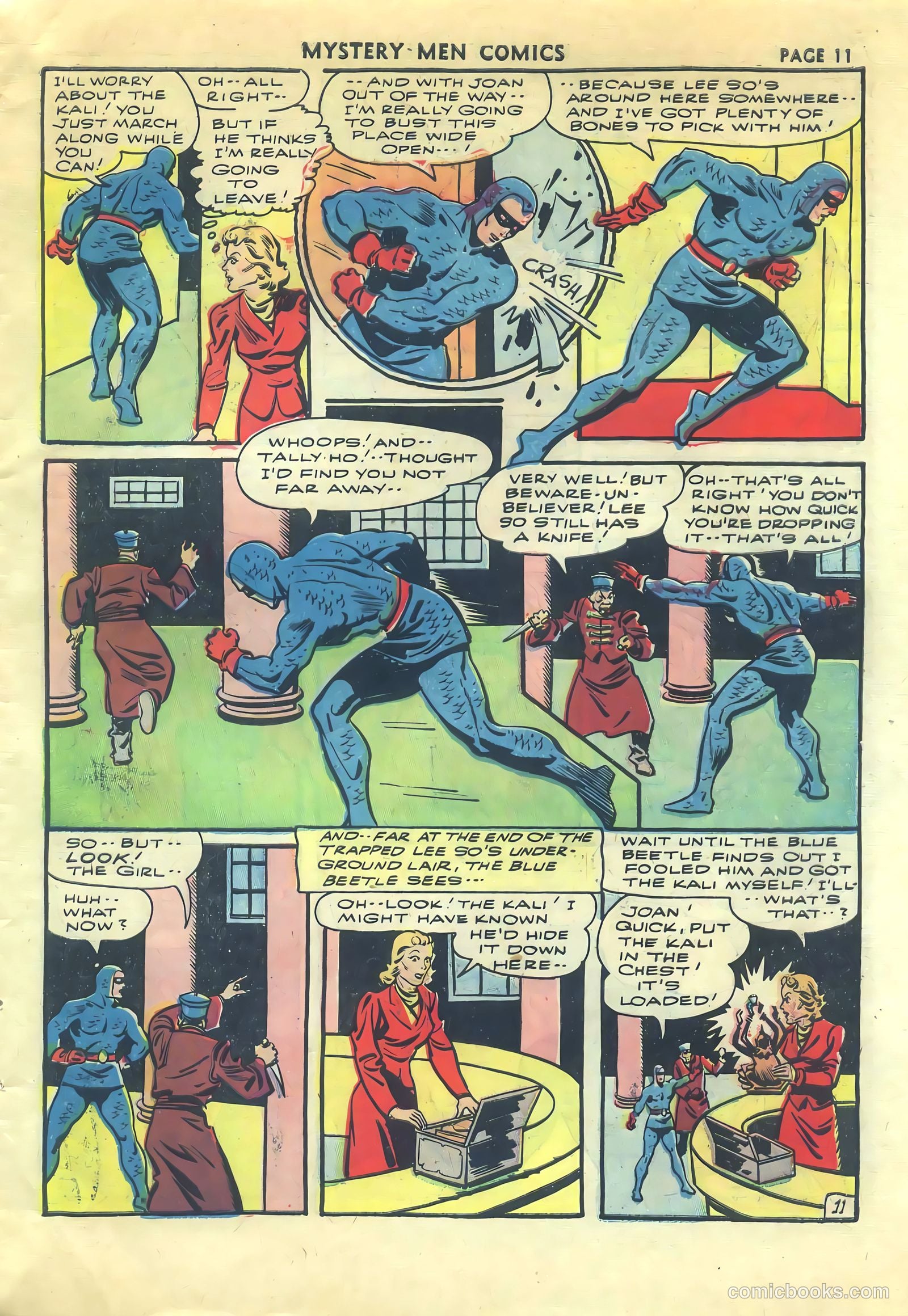 Mystery Men Comics #31 (1942) — page 13 of 69