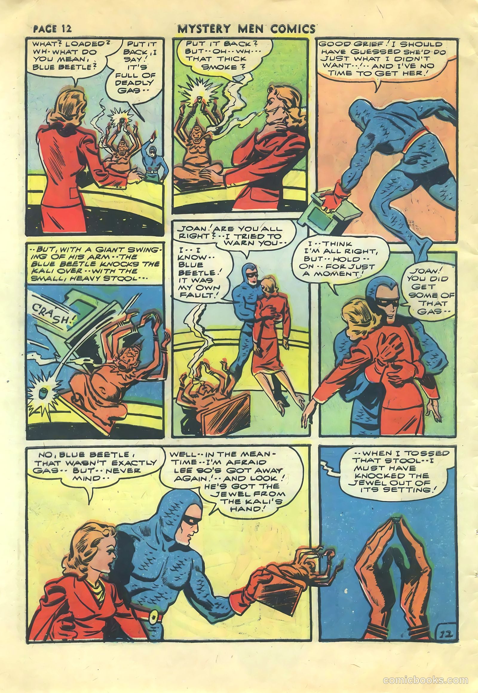 Mystery Men Comics #31 (1942) — page 14 of 69