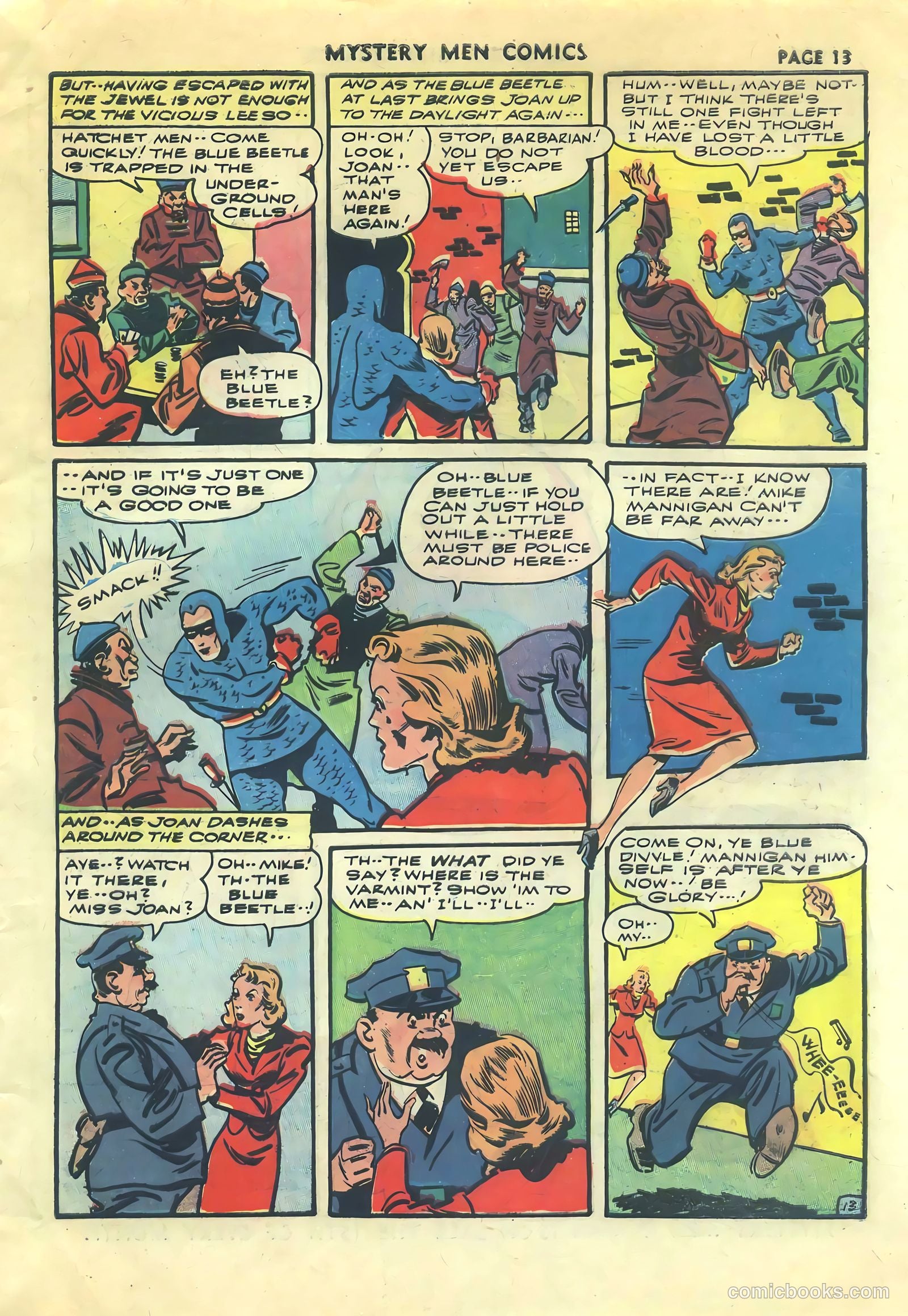 Mystery Men Comics #31 (1942) — page 15 of 69