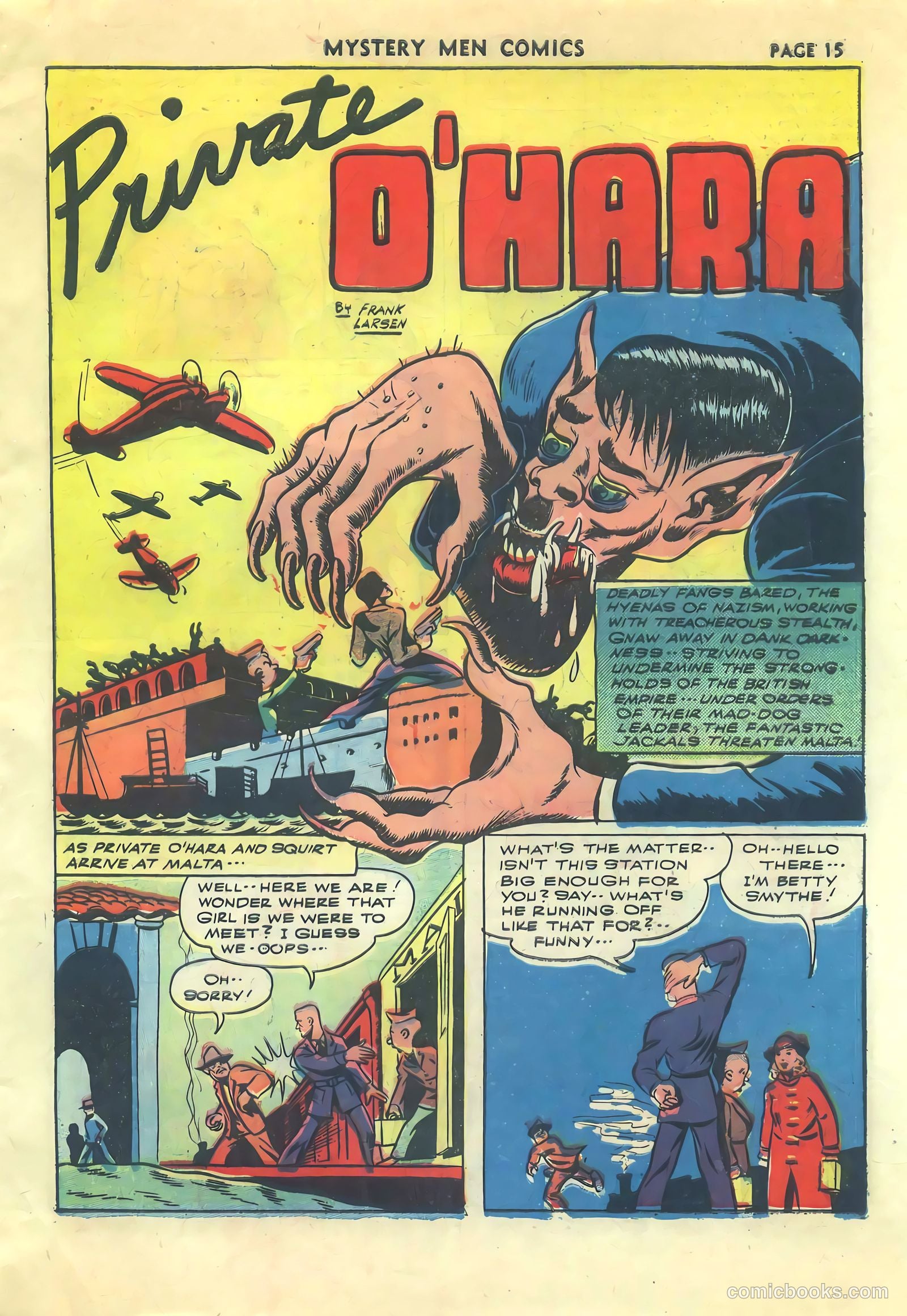 Mystery Men Comics #31 (1942) — page 17 of 69