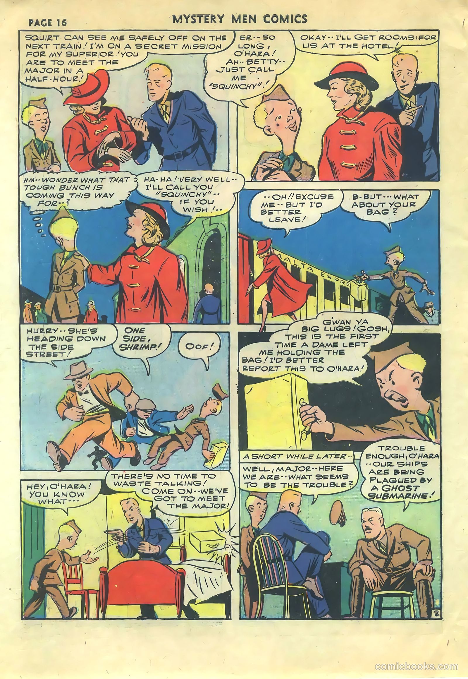 Mystery Men Comics #31 (1942) — page 18 of 69