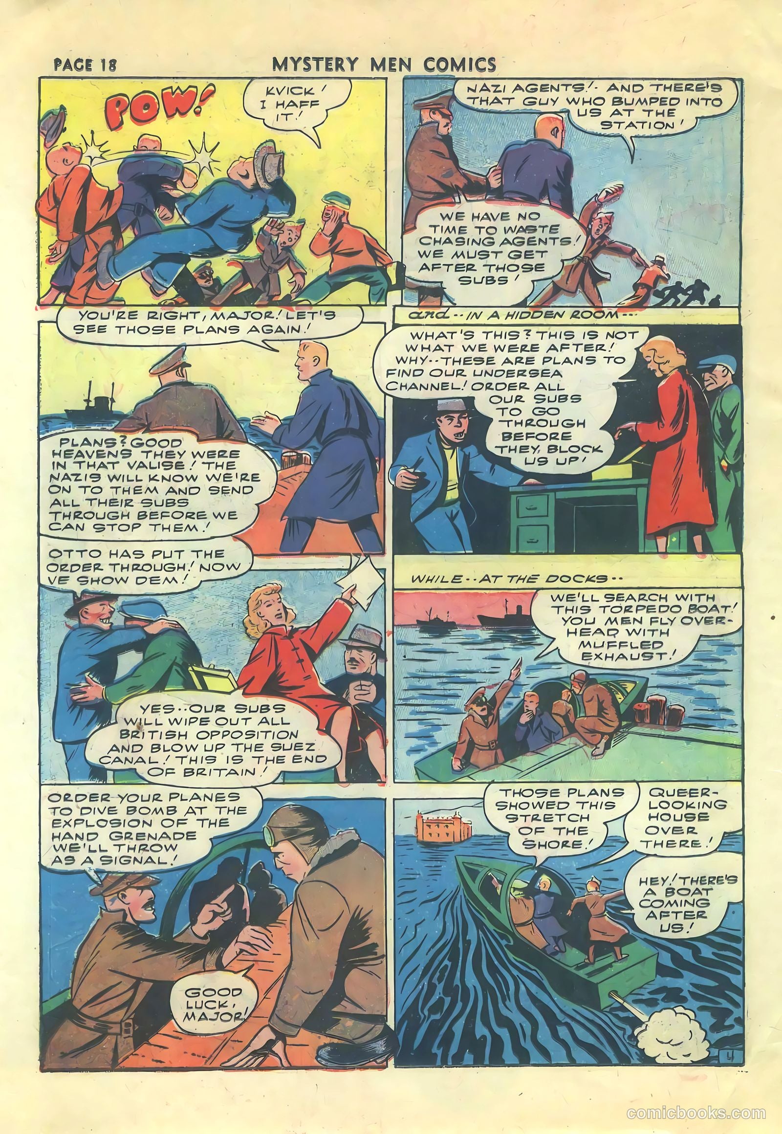 Mystery Men Comics #31 (1942) — page 20 of 69