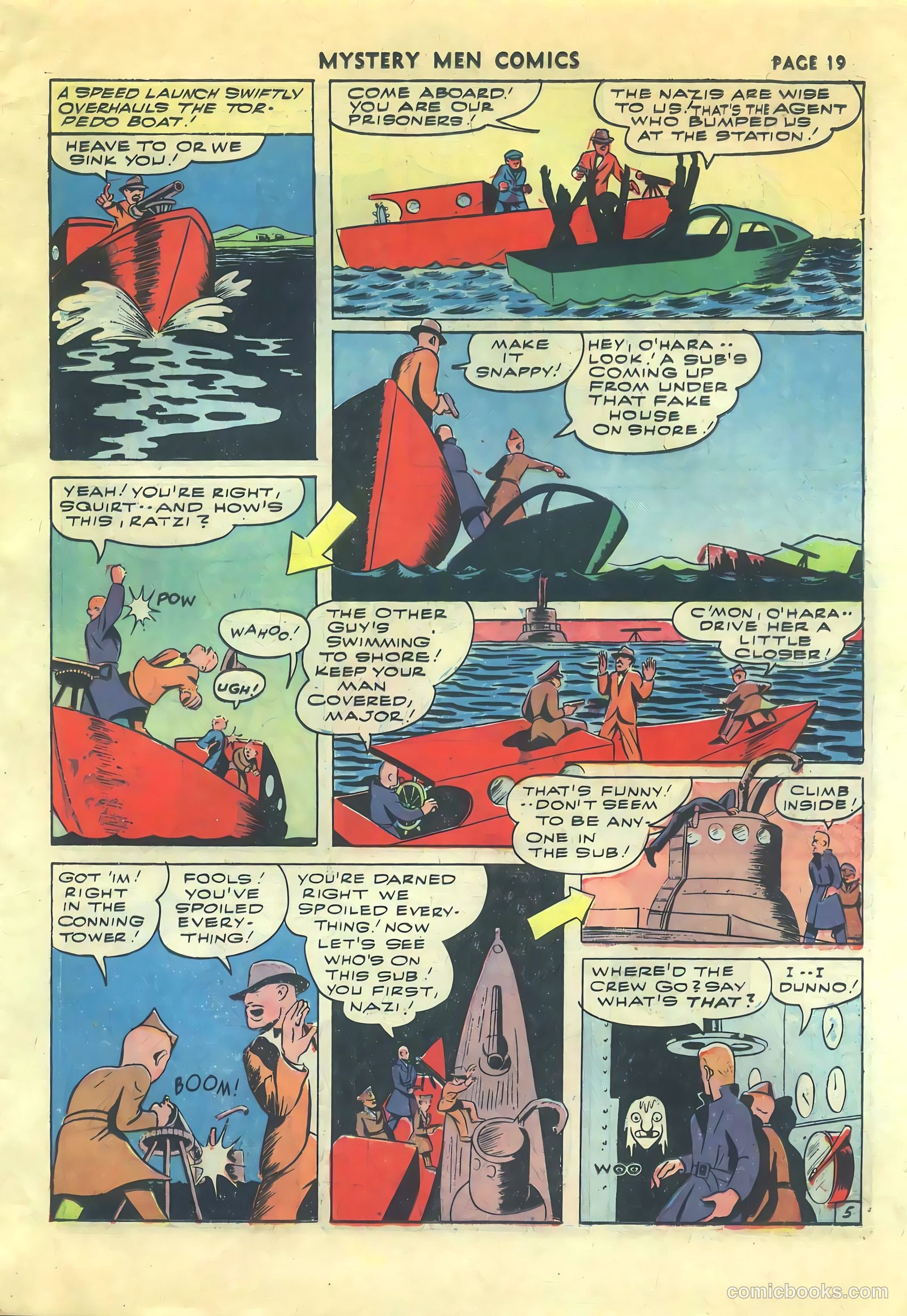 Mystery Men Comics #31 (1942) — page 21 of 69