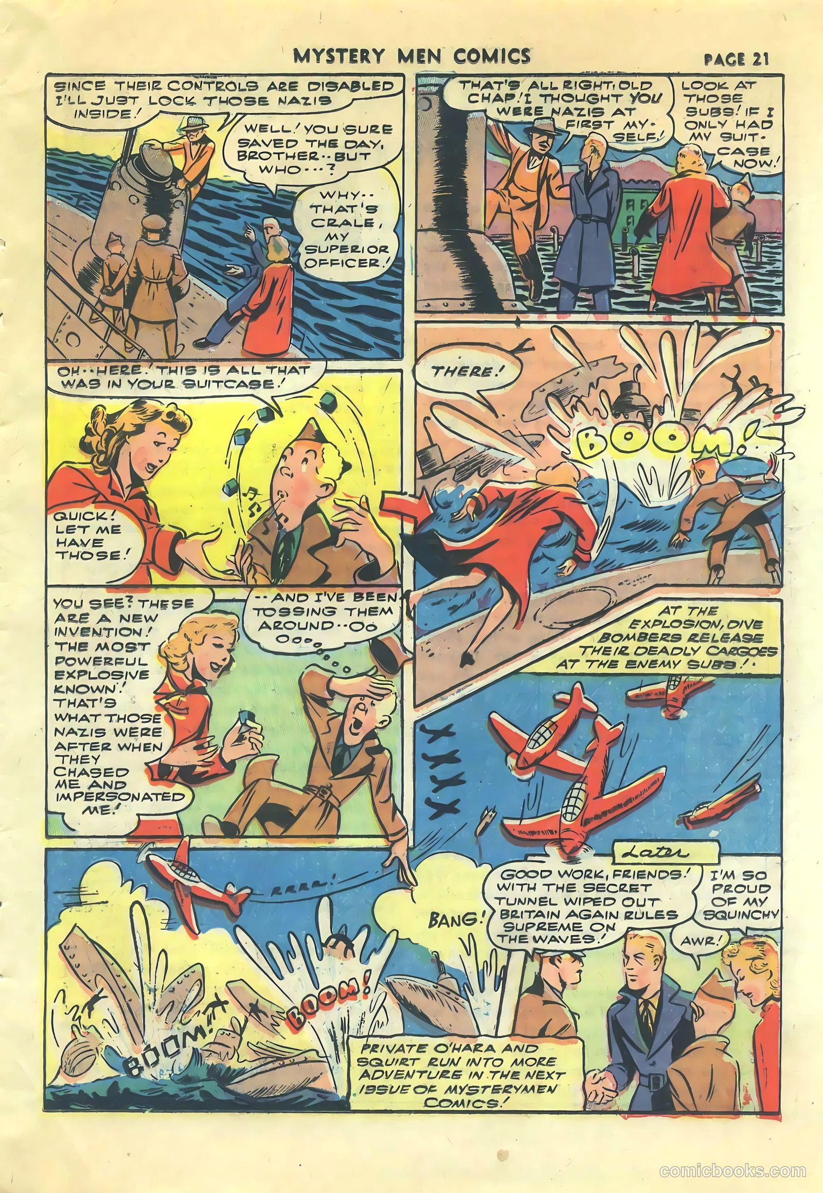 Mystery Men Comics #31 (1942) — page 23 of 69
