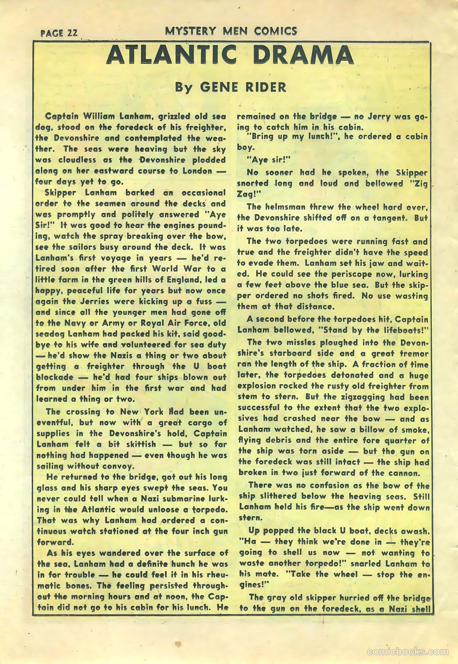 Mystery Men Comics #31 (1942) — page 24 of 69