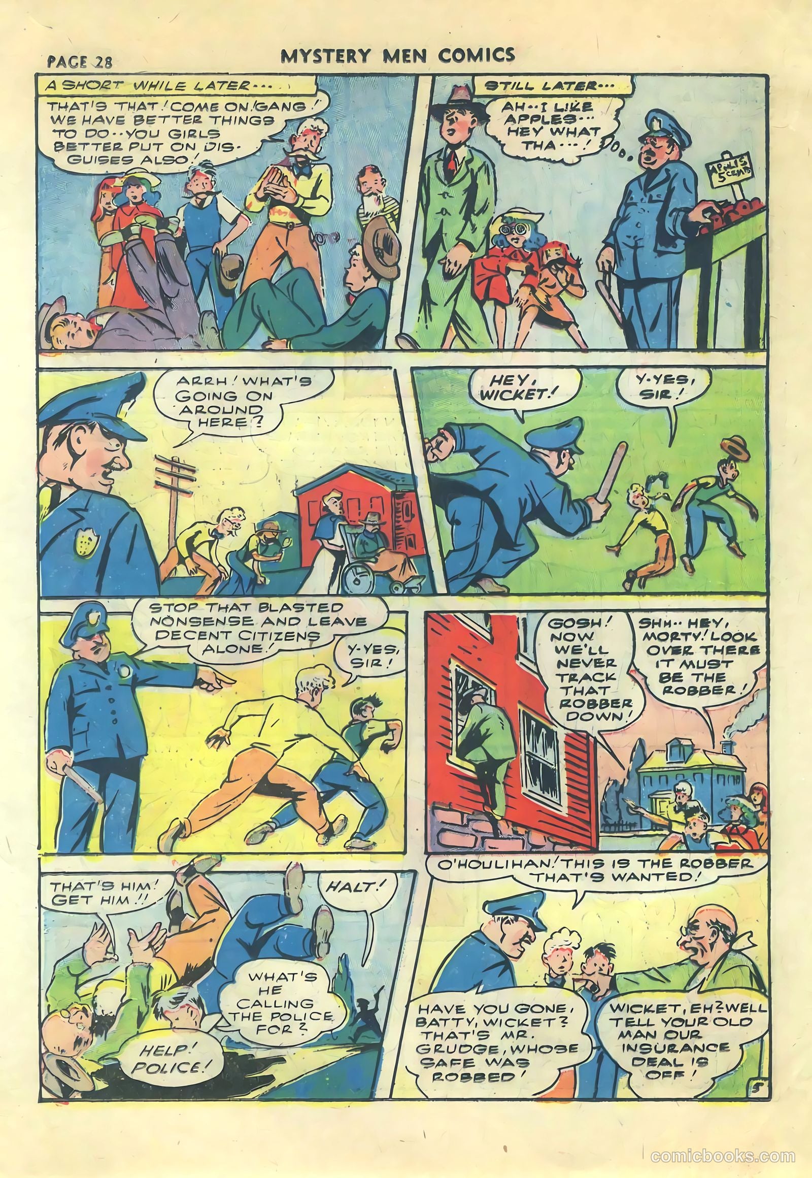 Mystery Men Comics #31 (1942) — page 30 of 69