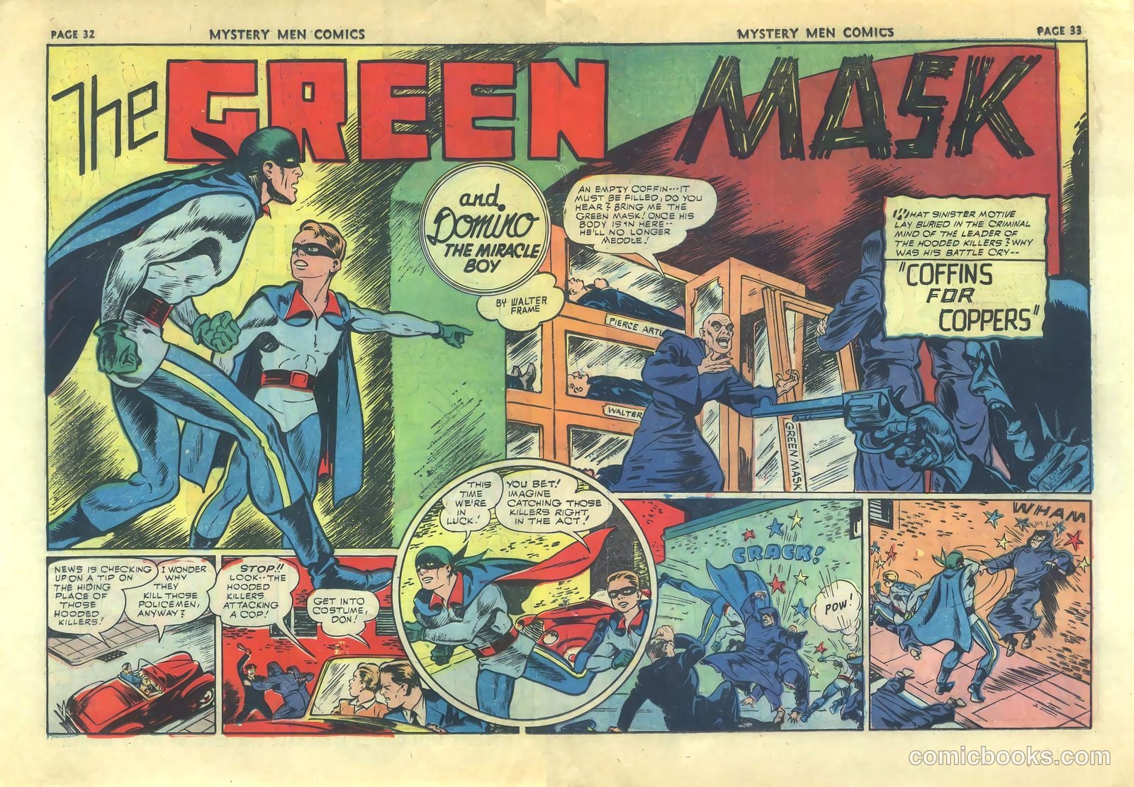 Mystery Men Comics #31 (1942) — page 34 of 69