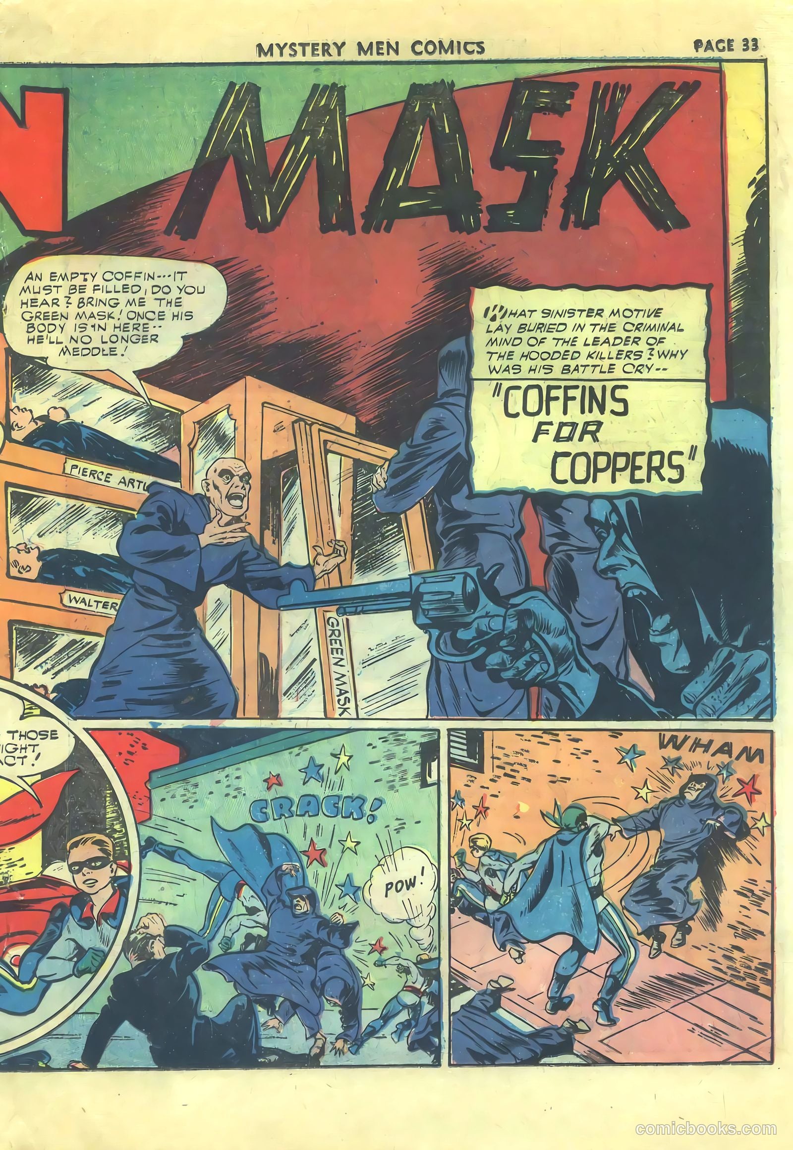 Mystery Men Comics #31 (1942) — page 36 of 69