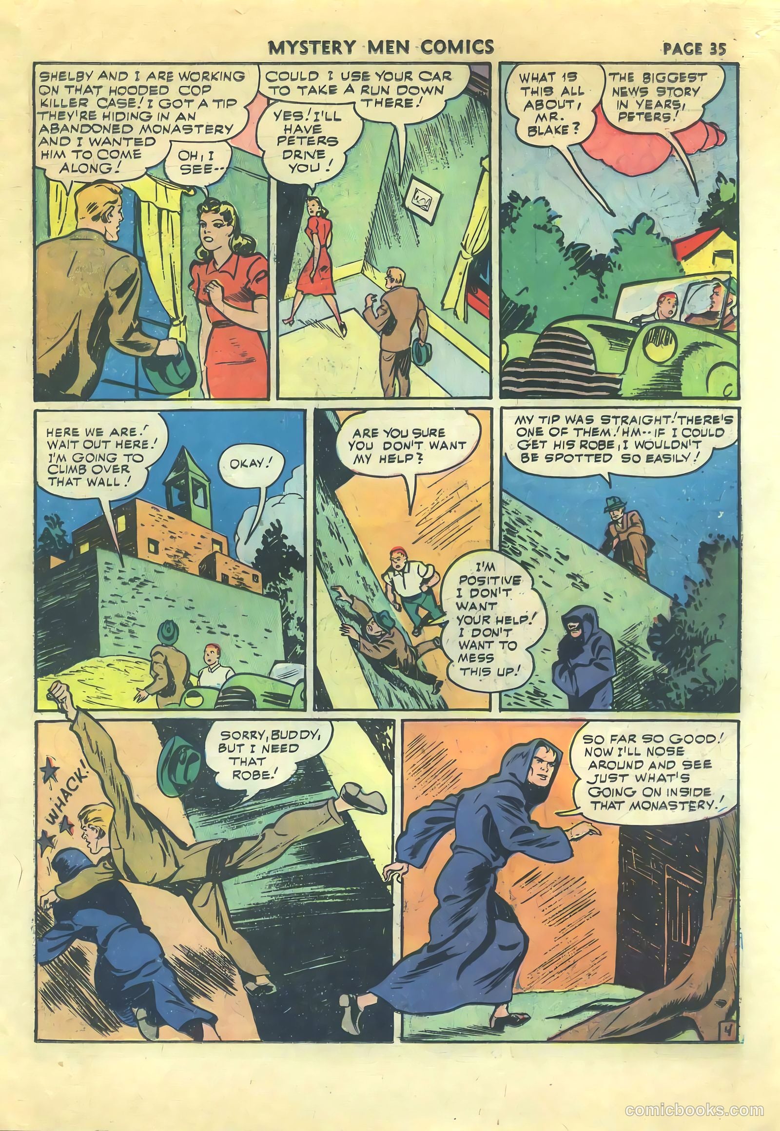 Mystery Men Comics #31 (1942) — page 38 of 69