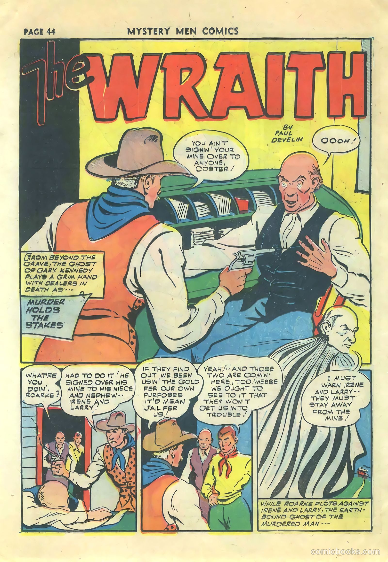 Mystery Men Comics #31 (1942) — page 47 of 69