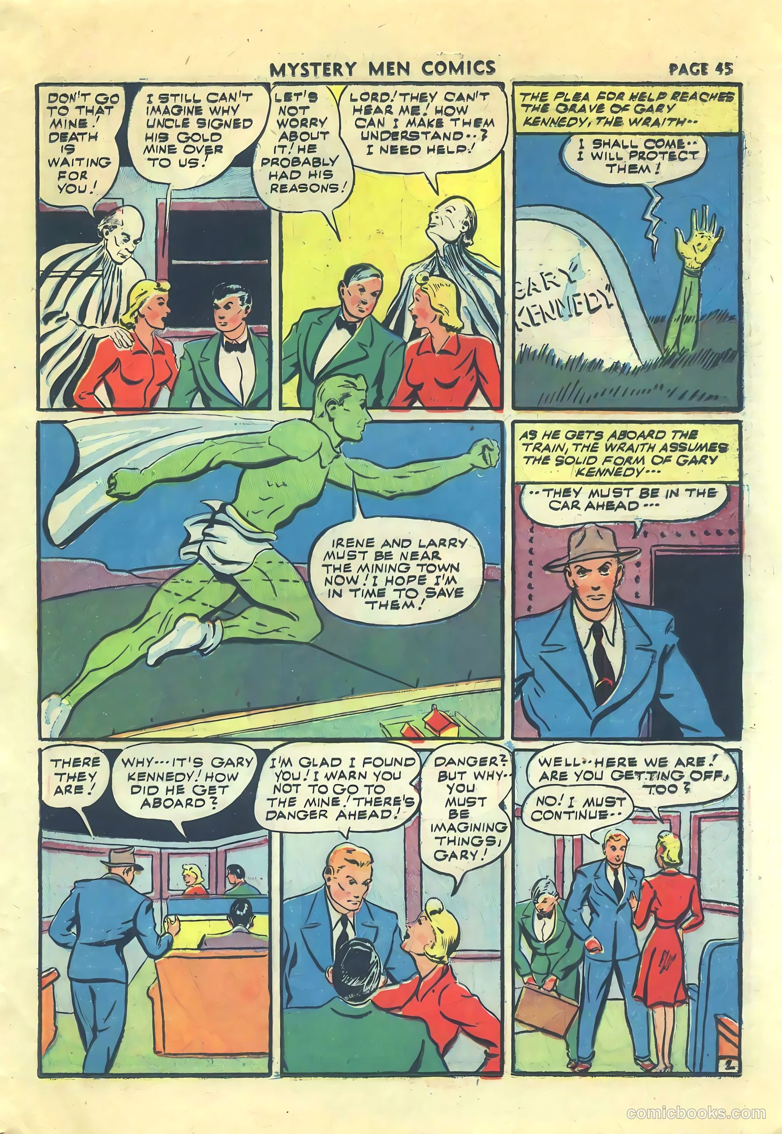Mystery Men Comics #31 (1942) — page 48 of 69