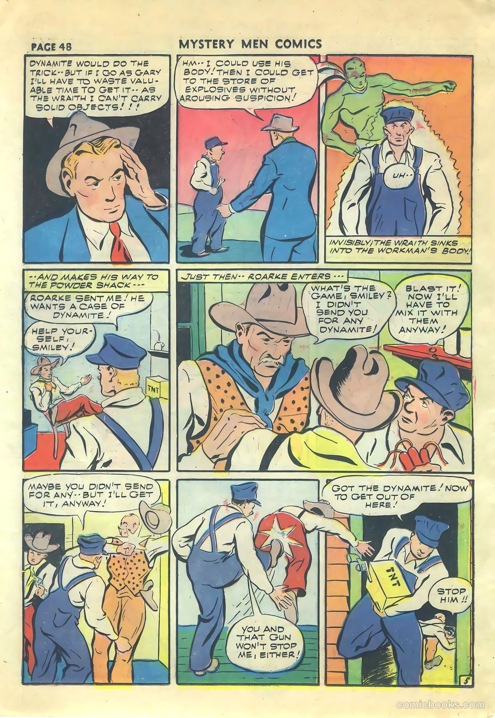 Mystery Men Comics #31 (1942) — page 51 of 69