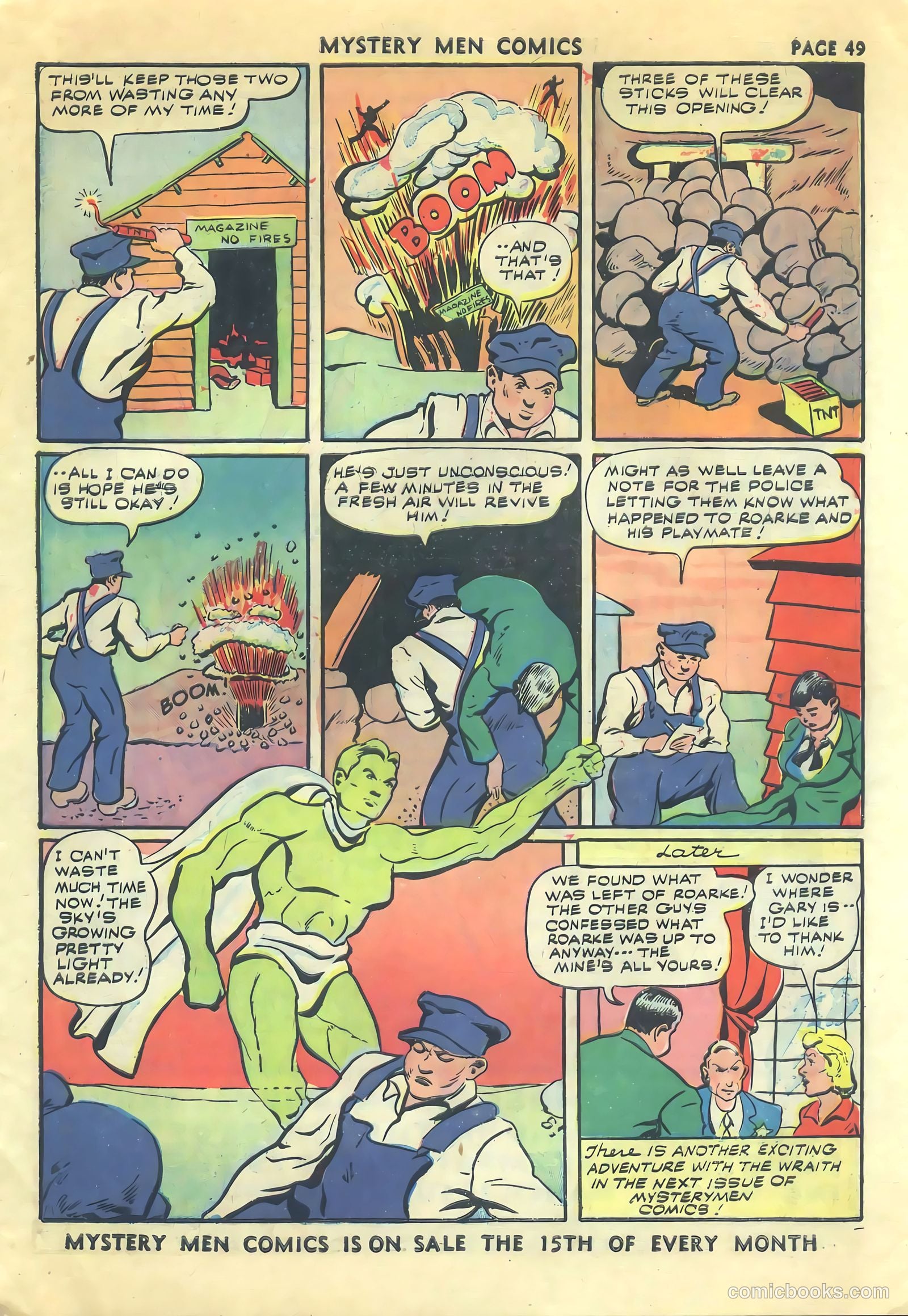 Mystery Men Comics #31 (1942) — page 52 of 69