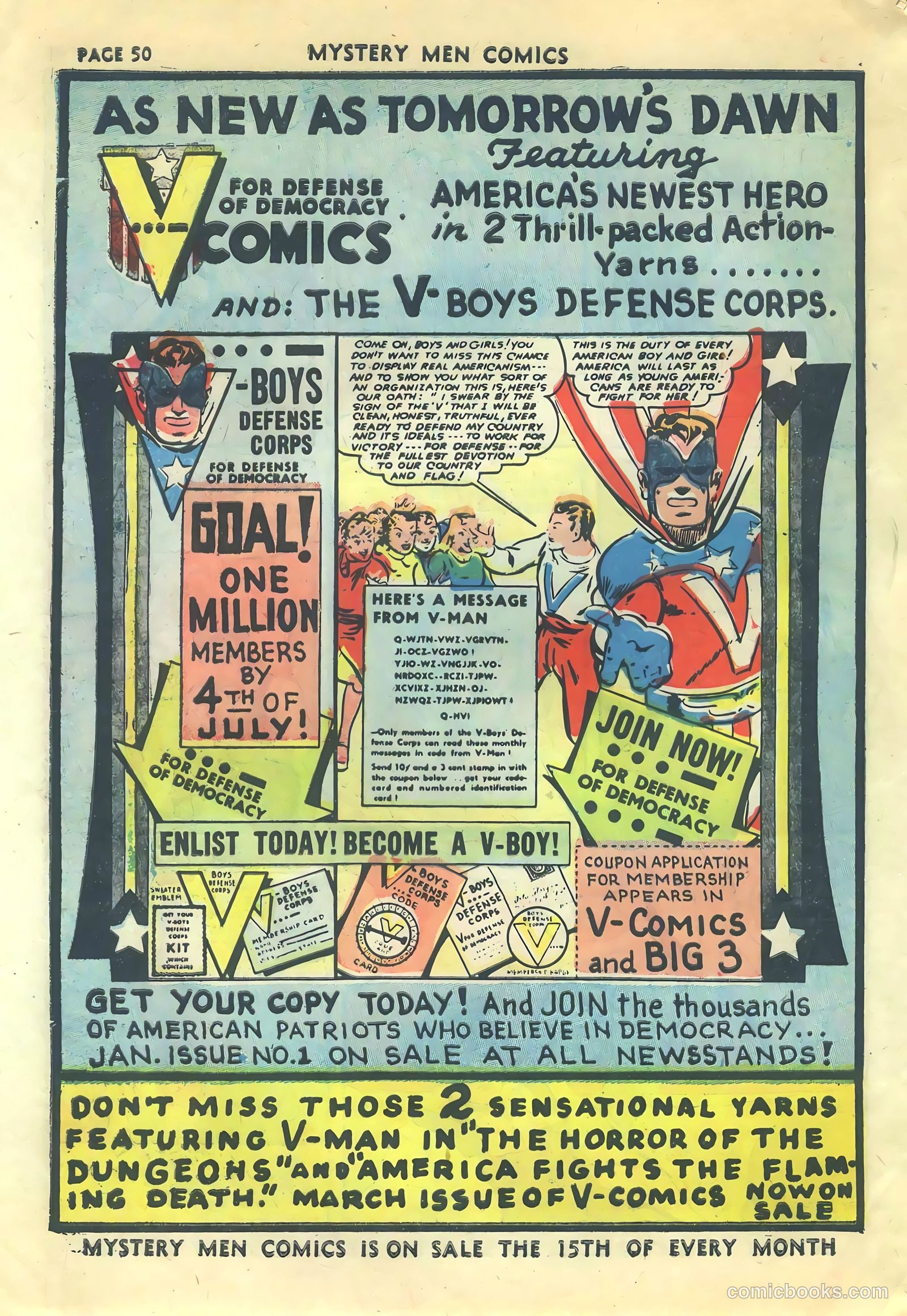 Mystery Men Comics #31 (1942) — page 53 of 69
