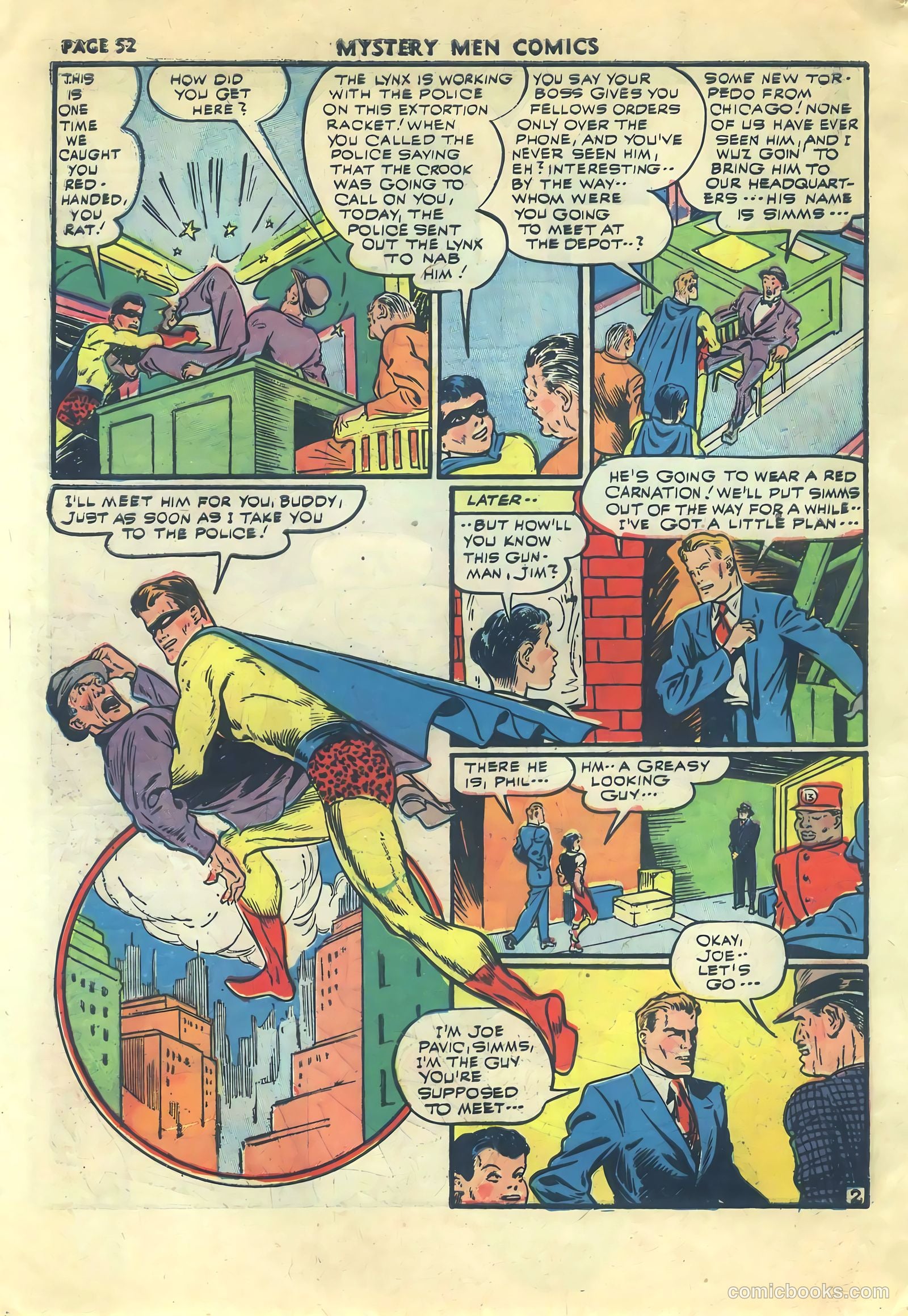 Mystery Men Comics #31 (1942) — page 55 of 69