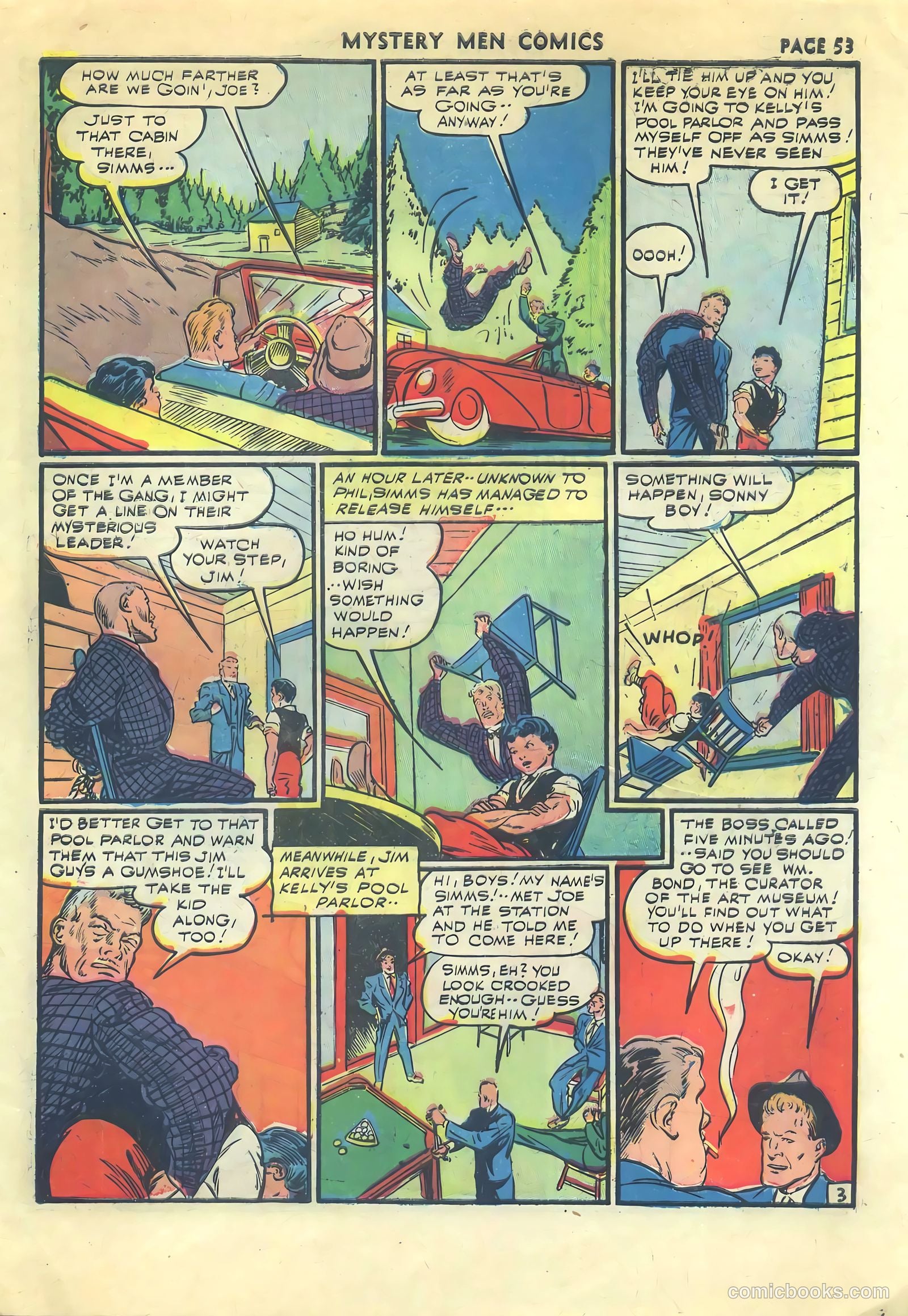 Mystery Men Comics #31 (1942) — page 56 of 69