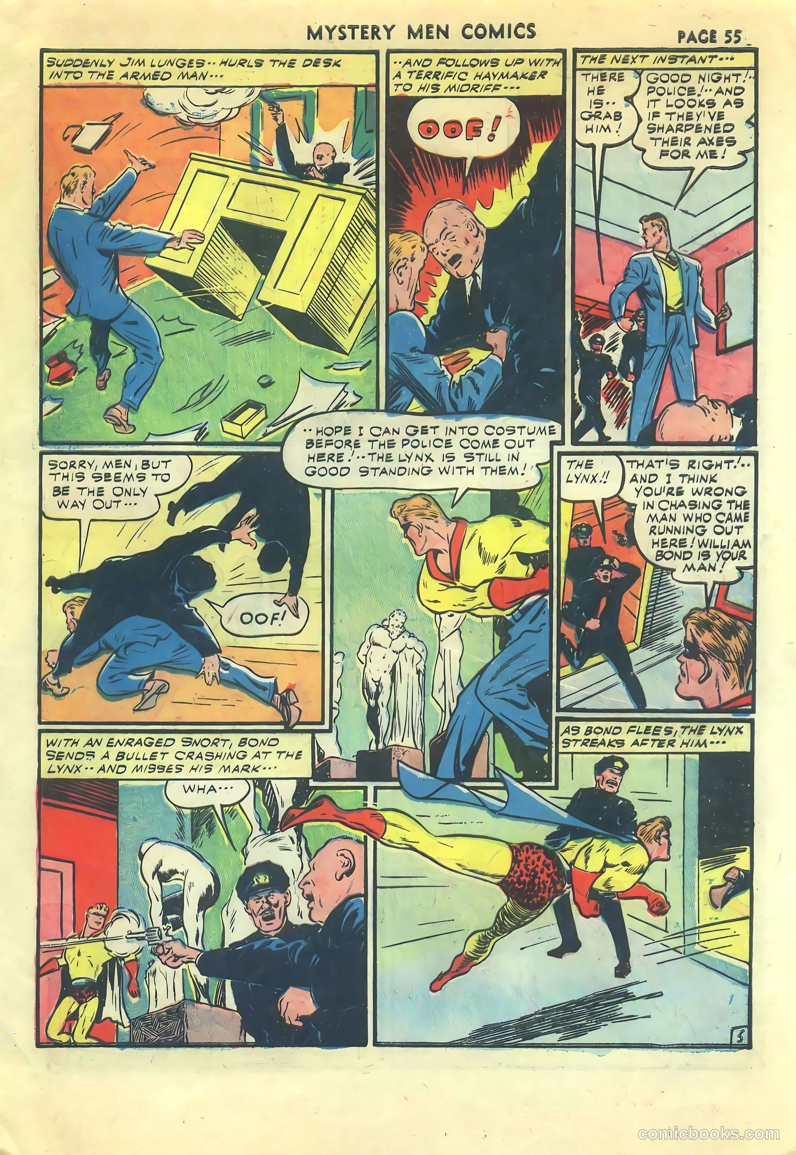 Mystery Men Comics #31 (1942) — page 58 of 69