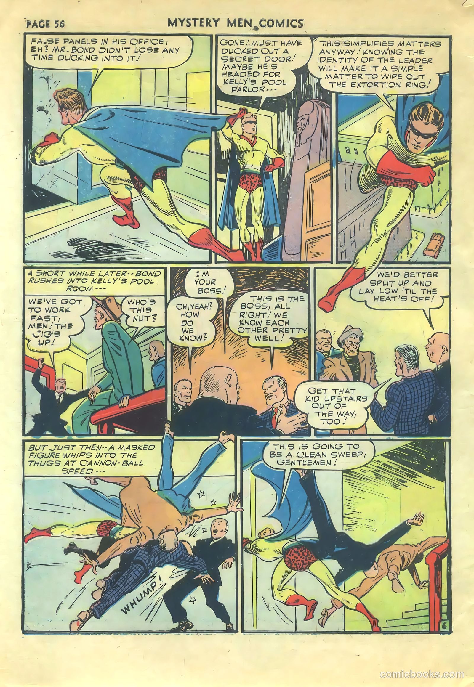 Mystery Men Comics #31 (1942) — page 59 of 69