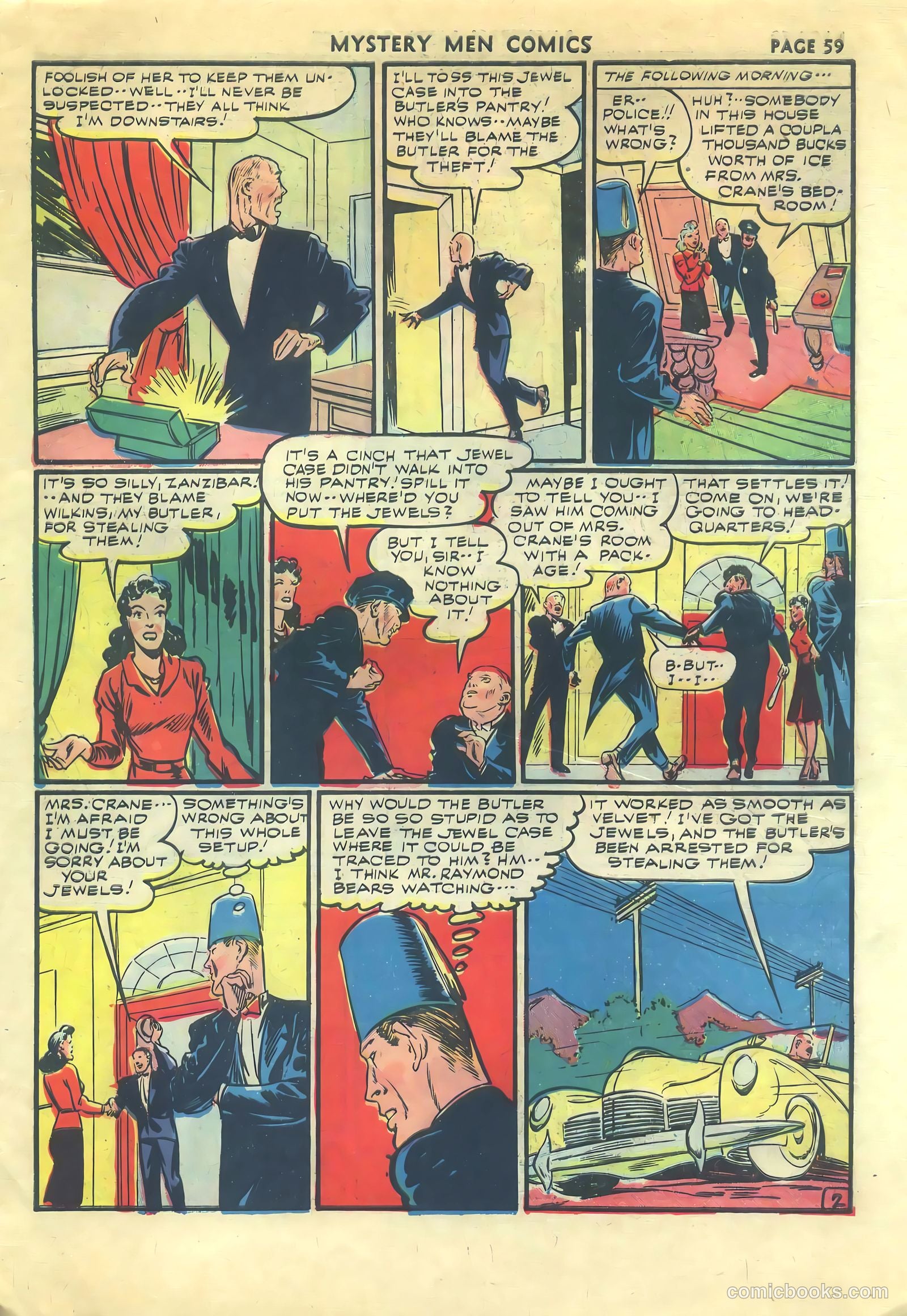 Mystery Men Comics #31 (1942) — page 62 of 69