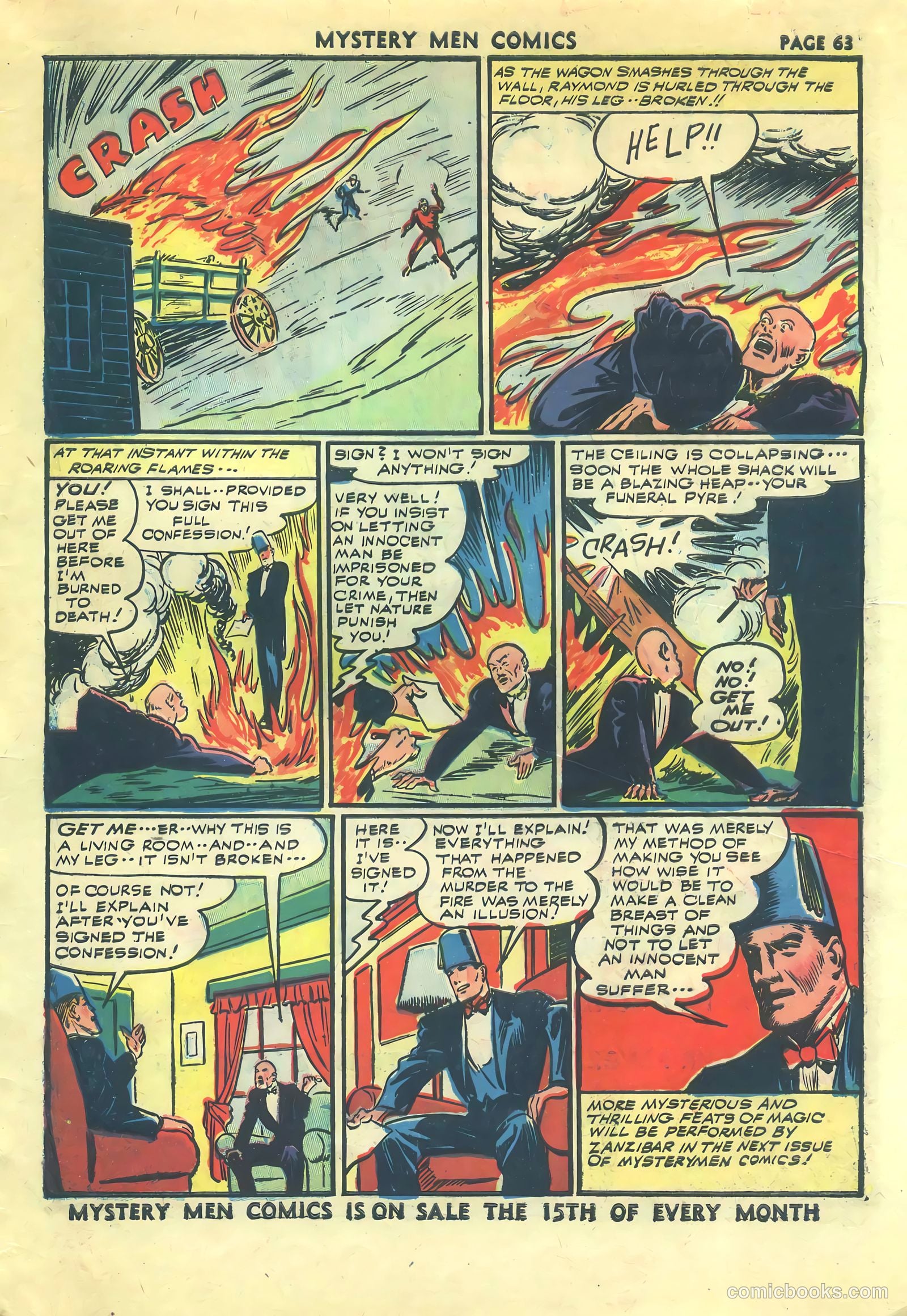 Mystery Men Comics #31 (1942) — page 66 of 69