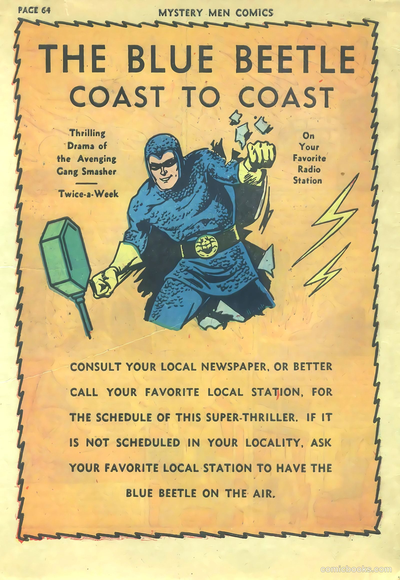 Mystery Men Comics #31 (1942) — page 67 of 69