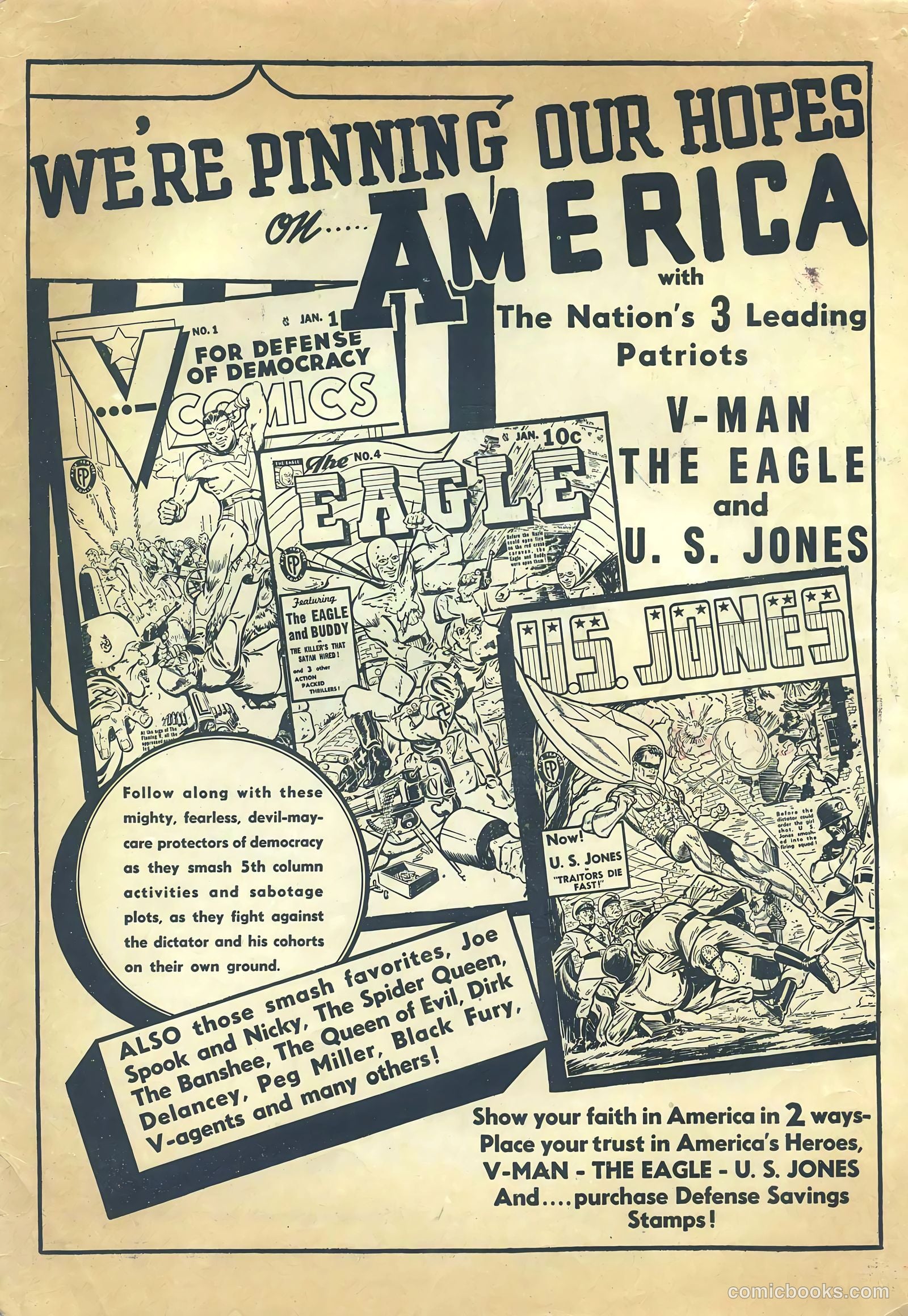 Mystery Men Comics #31 (1942) — page 68 of 69