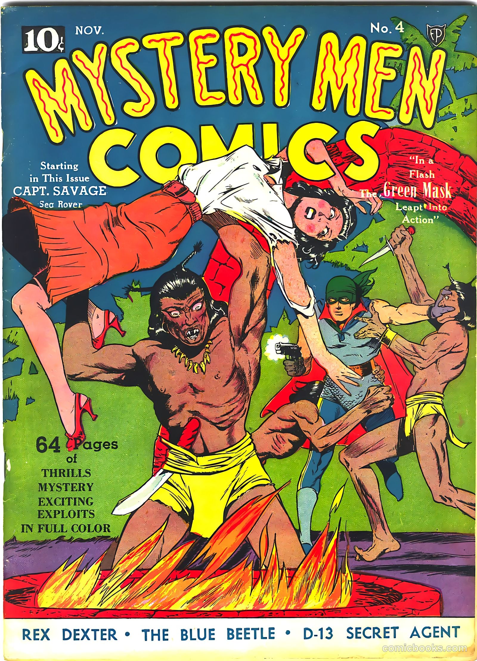 Mystery Men Comics #4