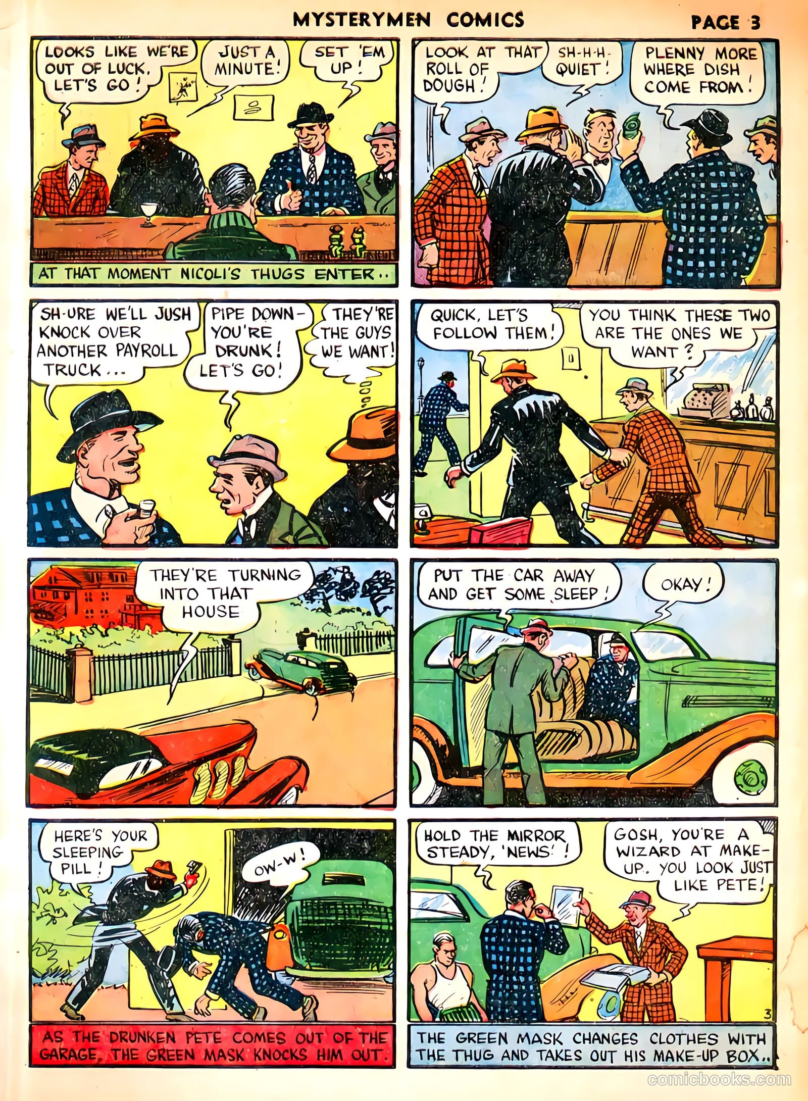 Mystery Men Comics #4 (1939) — page 5 of 68