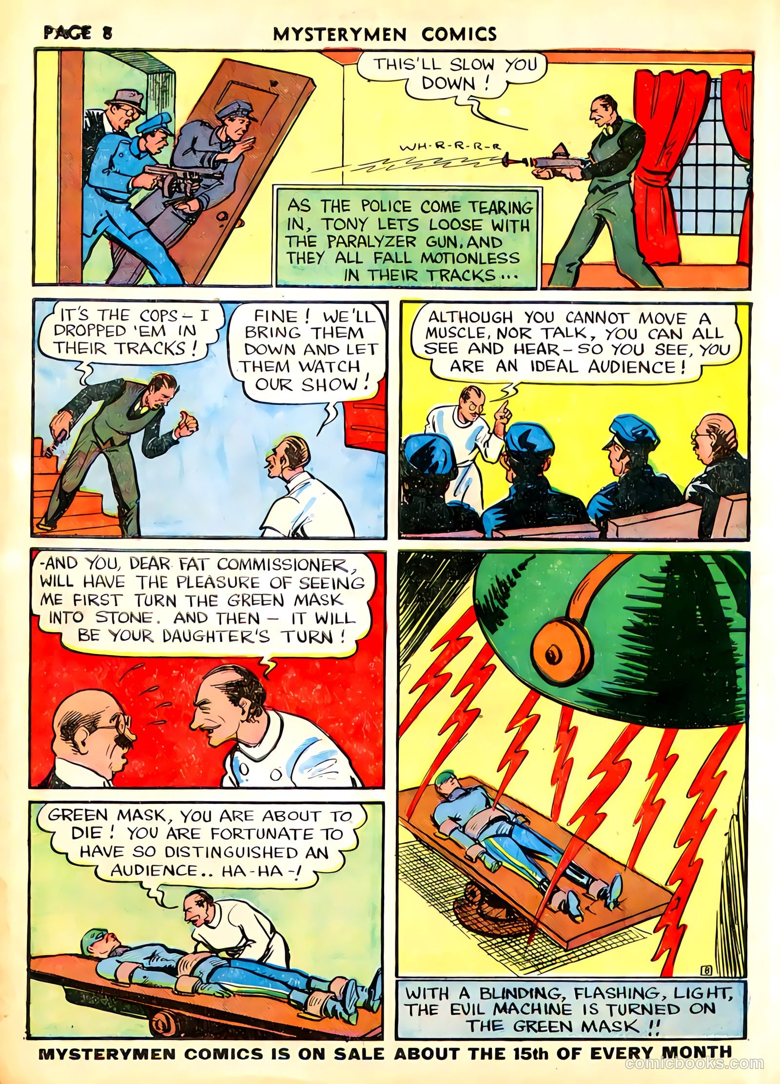 Mystery Men Comics #4 (1939) — page 10 of 68