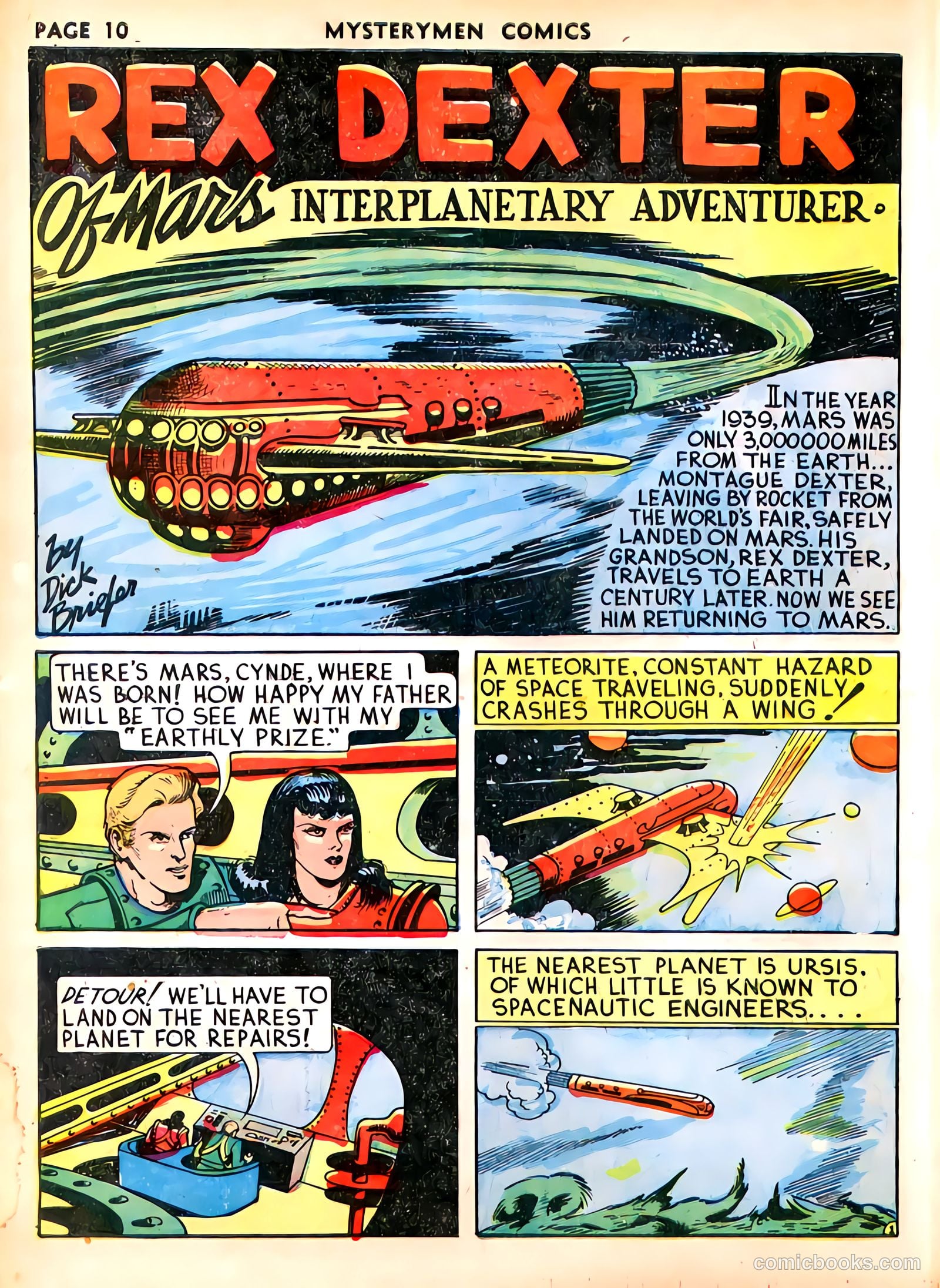 Mystery Men Comics #4 (1939) — page 12 of 68