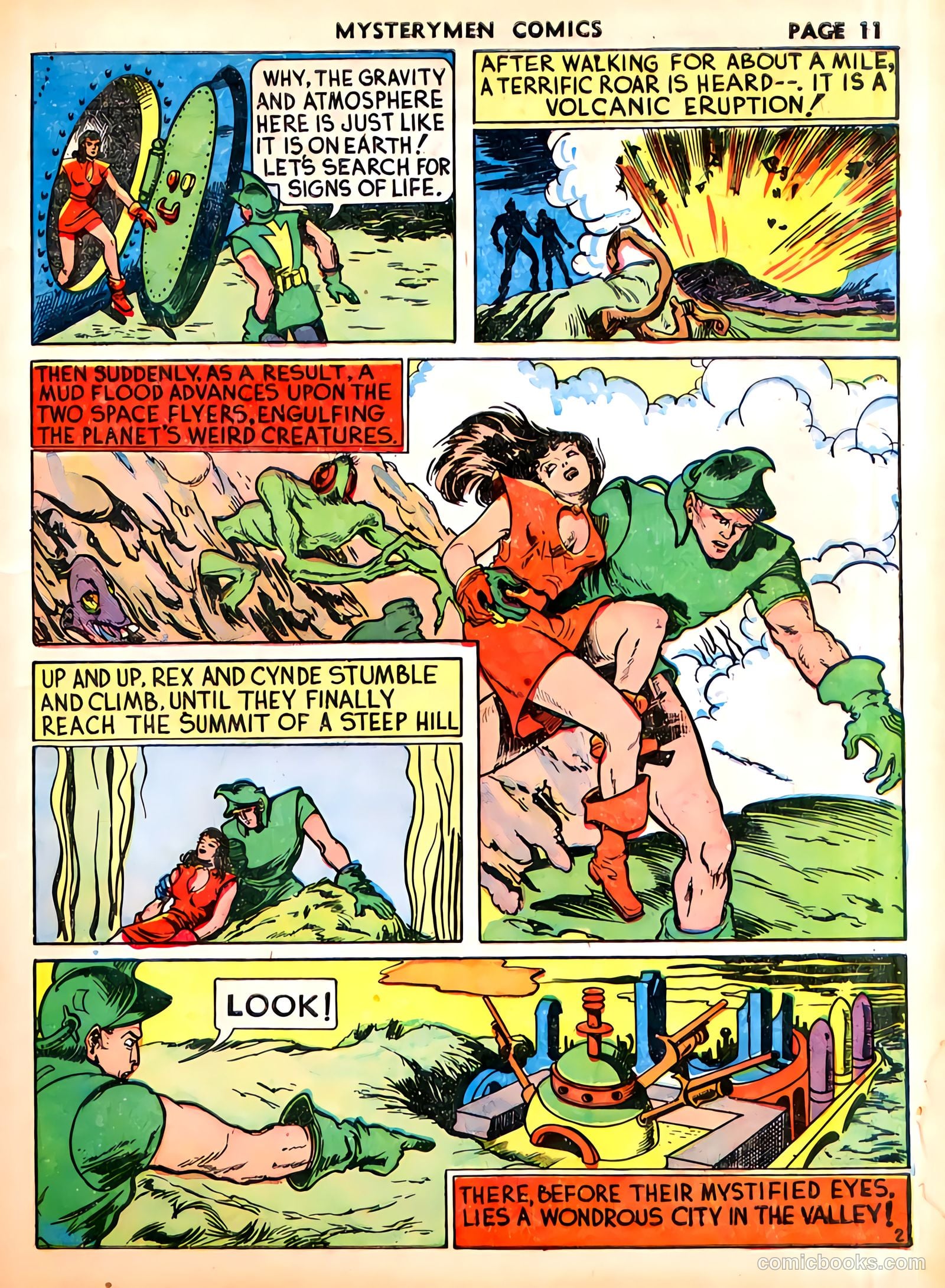 Mystery Men Comics #4 (1939) — page 13 of 68