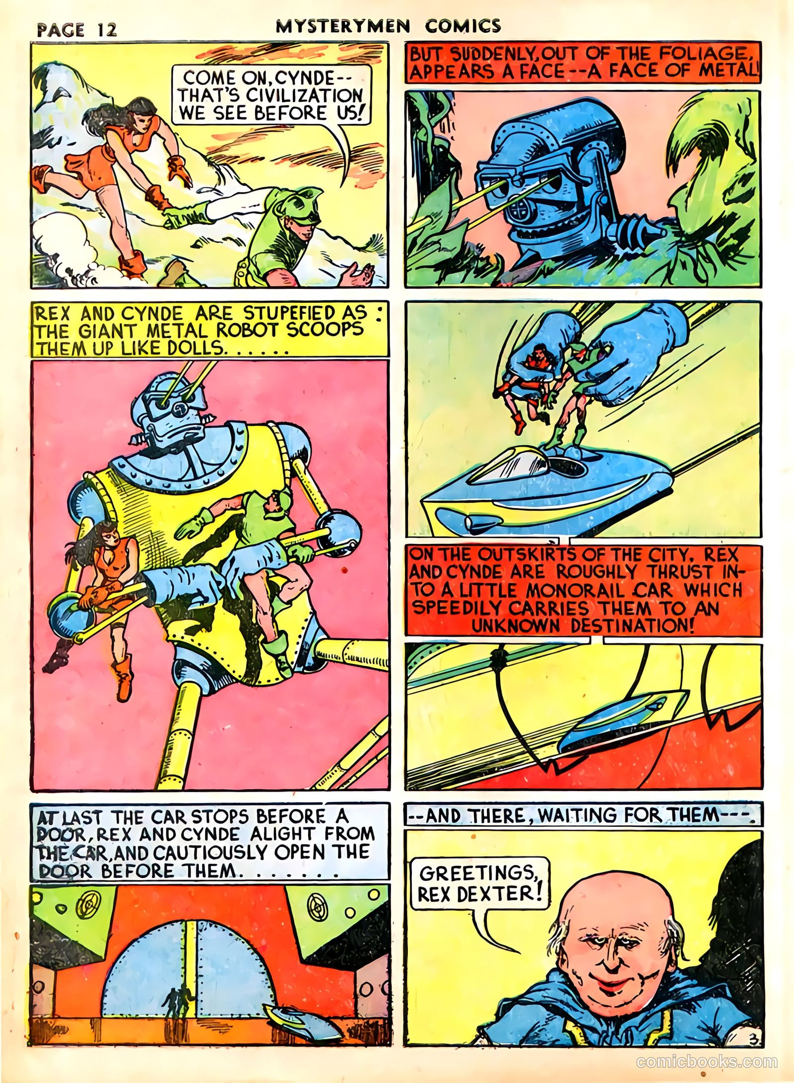 Mystery Men Comics #4 (1939) — page 14 of 68