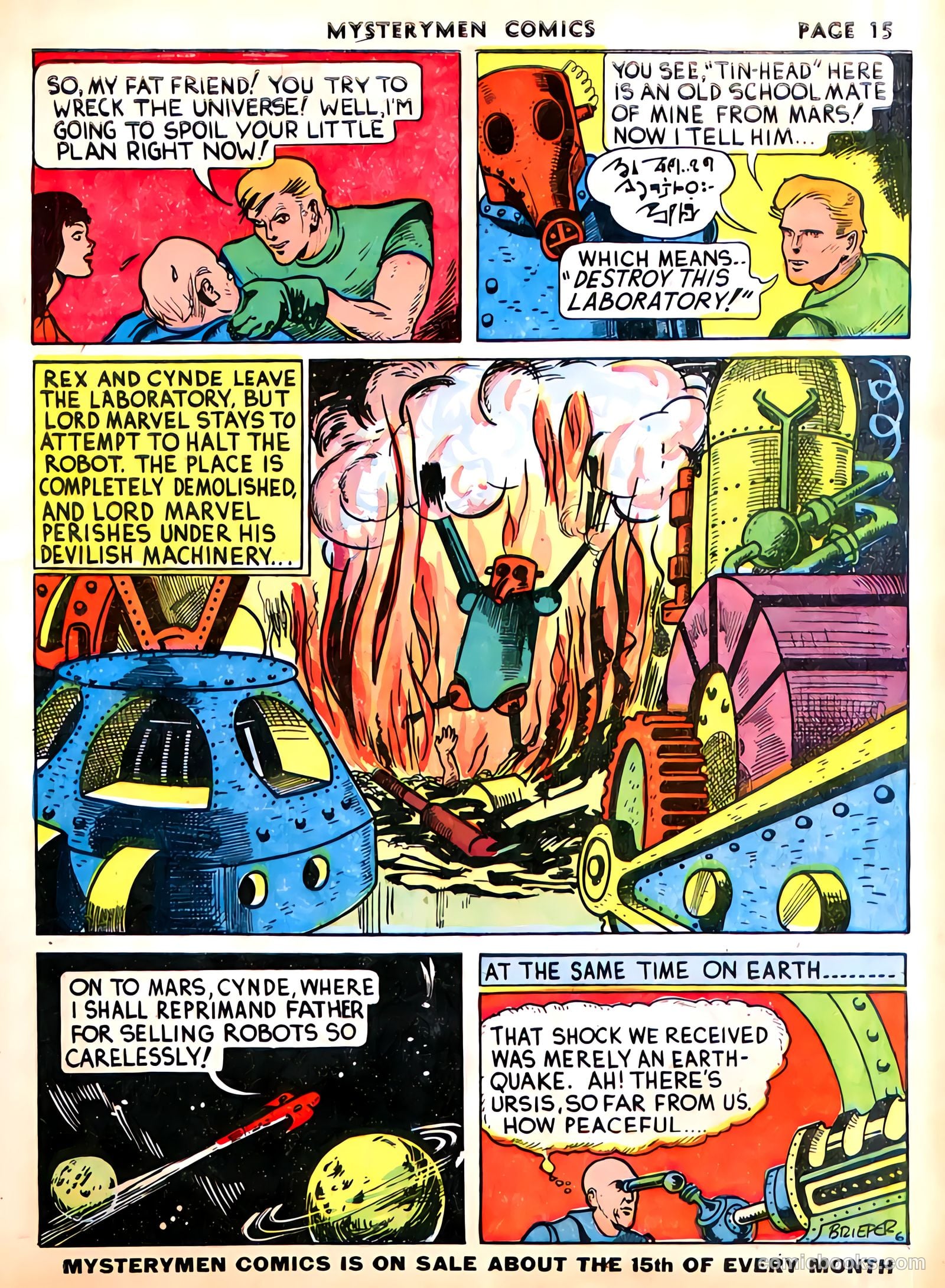 Mystery Men Comics #4 (1939) — page 17 of 68