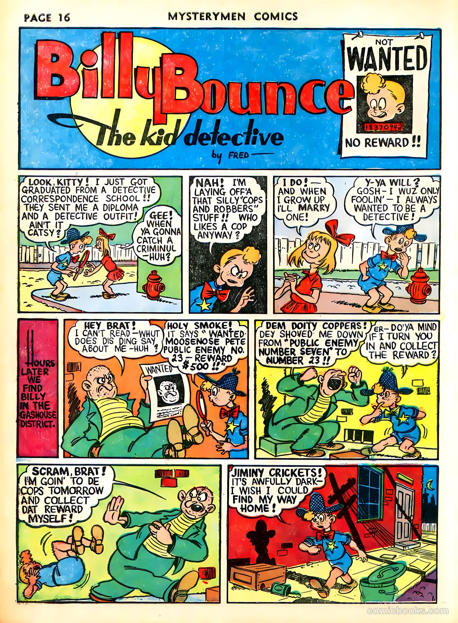 Mystery Men Comics #4 (1939) — page 18 of 68