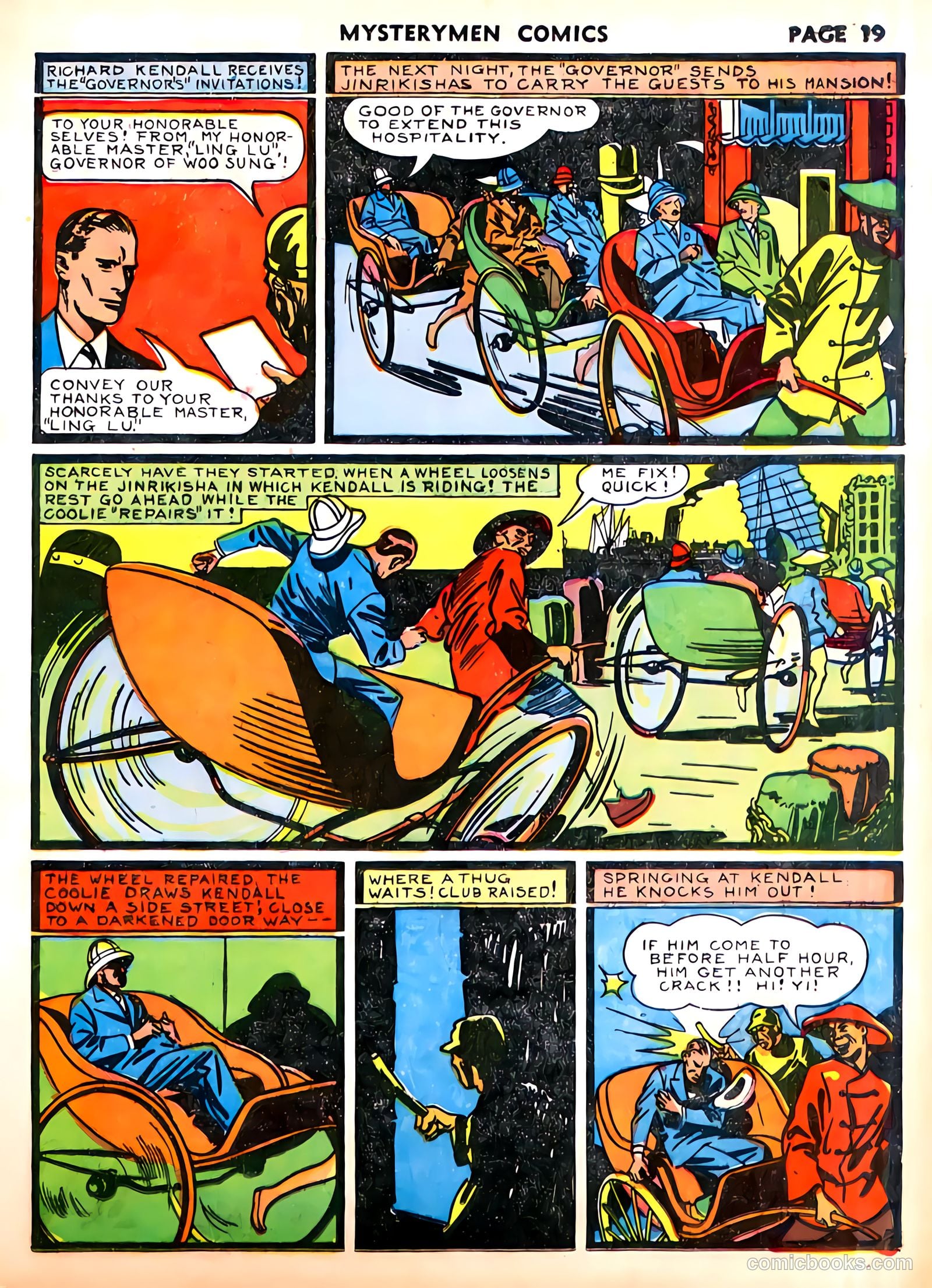 Mystery Men Comics #4 (1939) — page 21 of 68