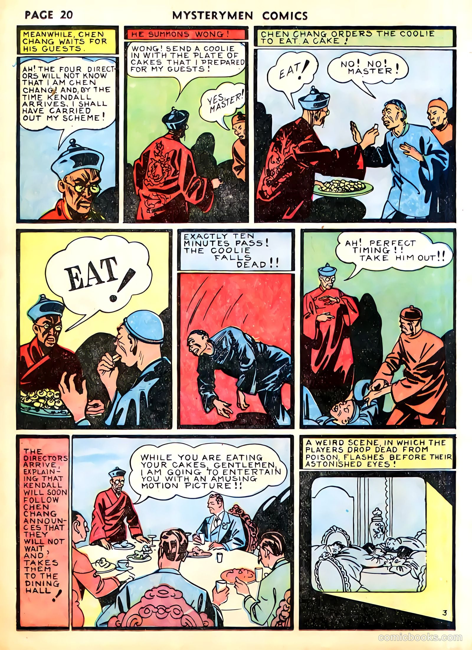 Mystery Men Comics #4 (1939) — page 22 of 68