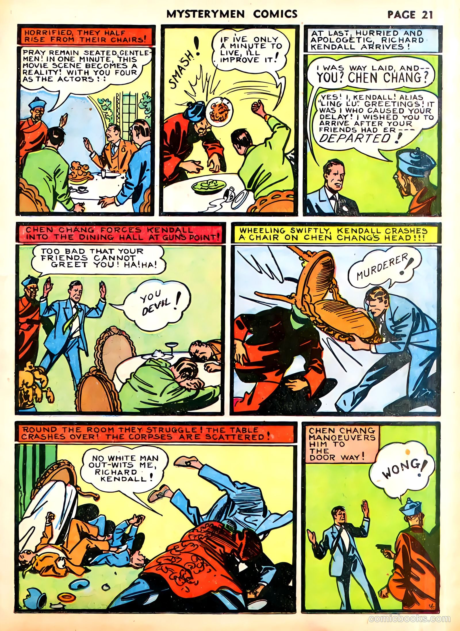 Mystery Men Comics #4 (1939) — page 23 of 68