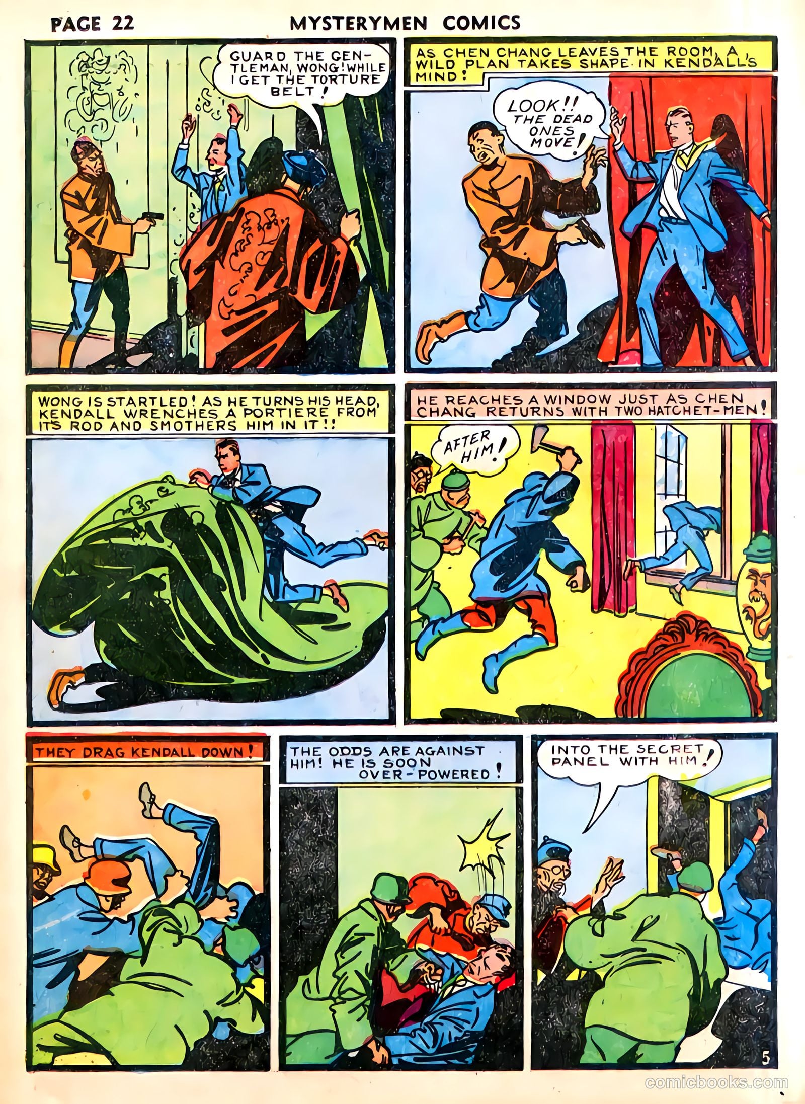 Mystery Men Comics #4 (1939) — page 24 of 68